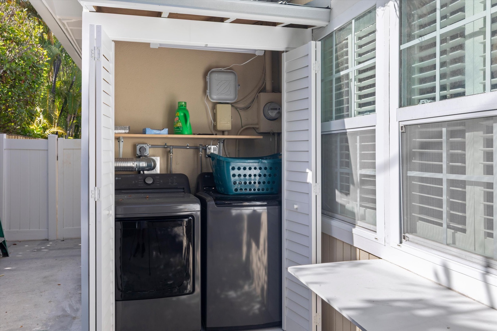 Outdoor washer and dryer