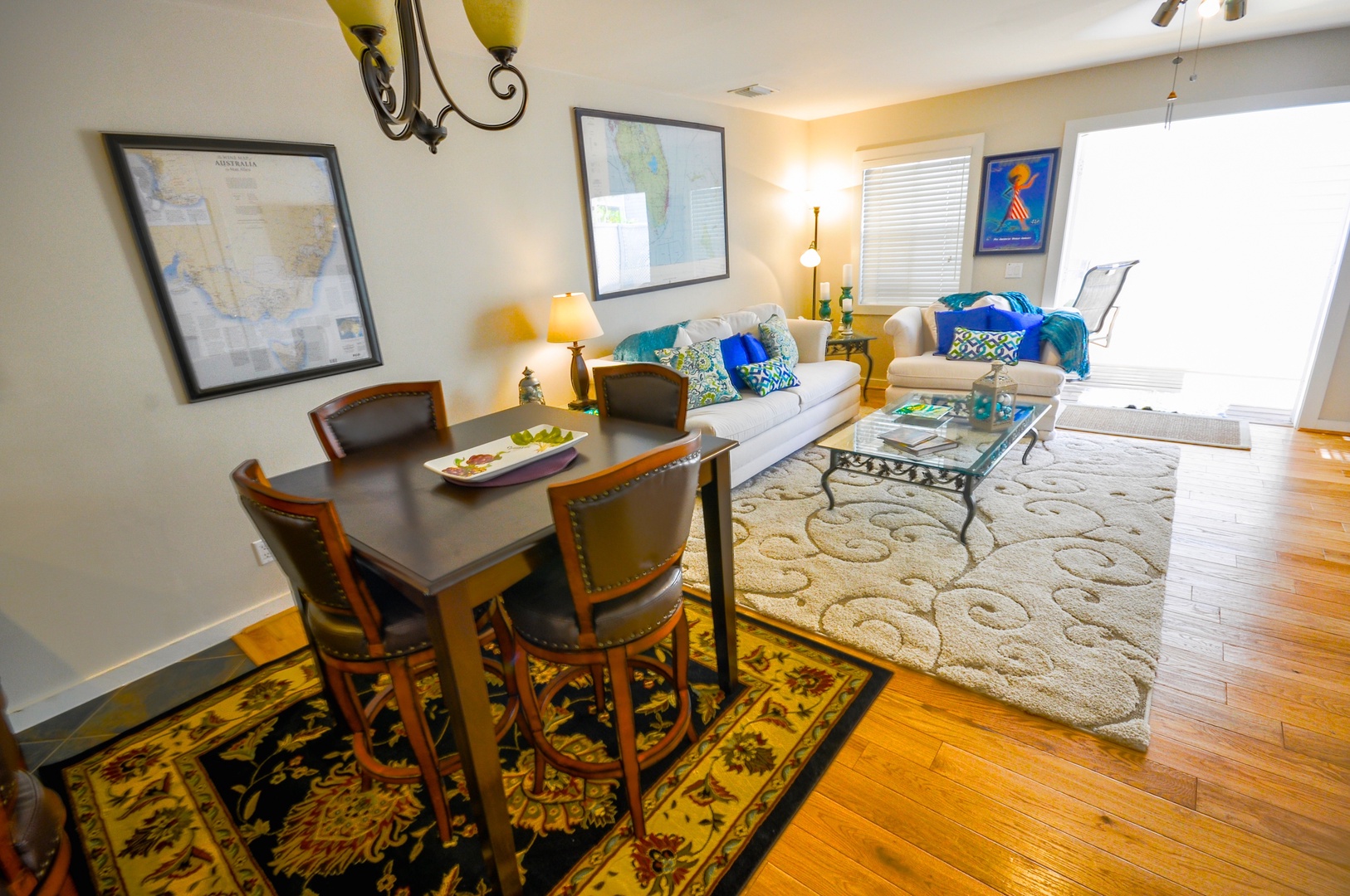 Duval Square Delight Dining Area