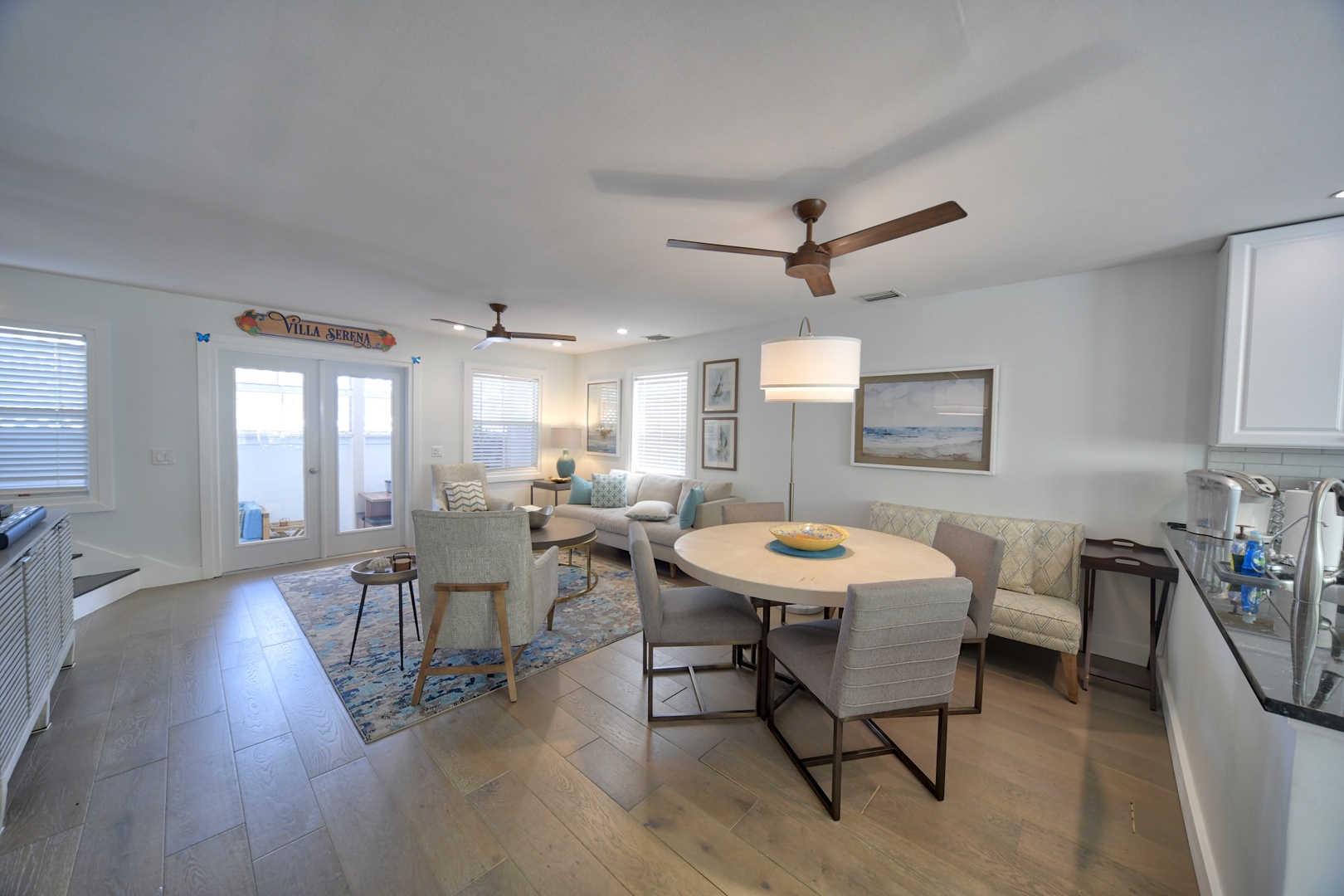 Open Concept Living and Dining Villa Serena @ Duval Square