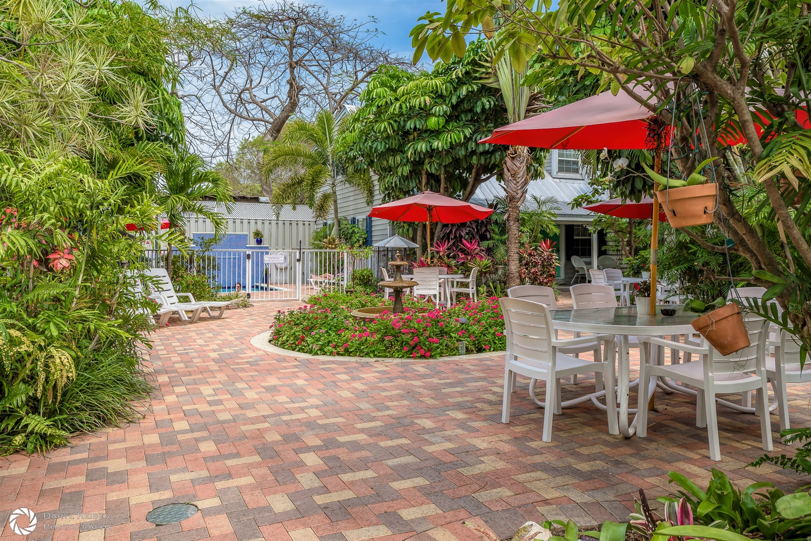 Shared Courtyard with outdoor seating