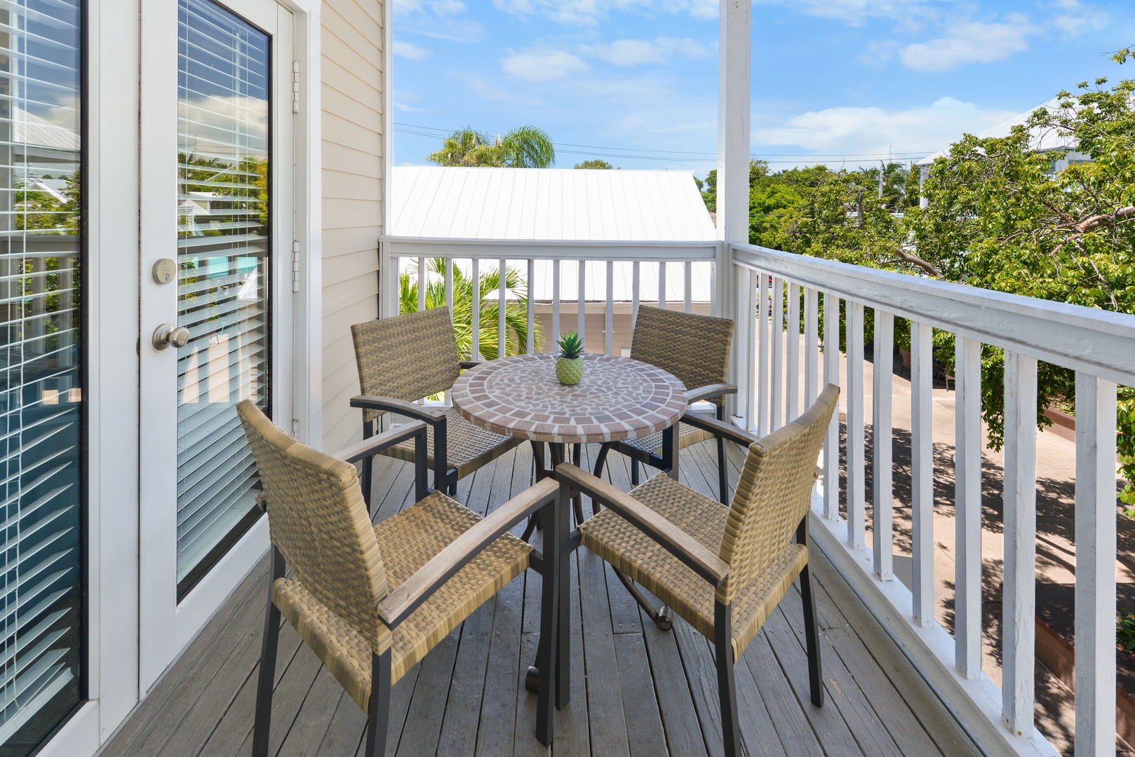 Duval Square Courtyard Balcony