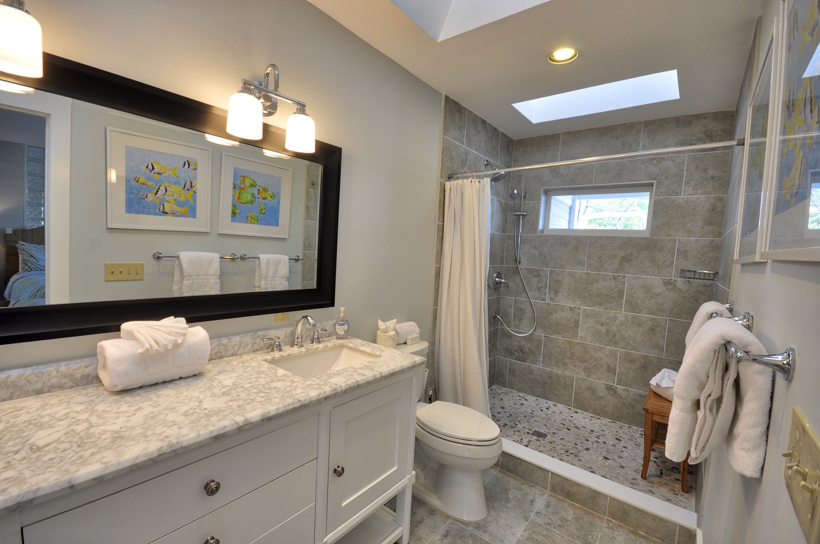 Main Bath Ensuite Duval Square Penthouse Key West