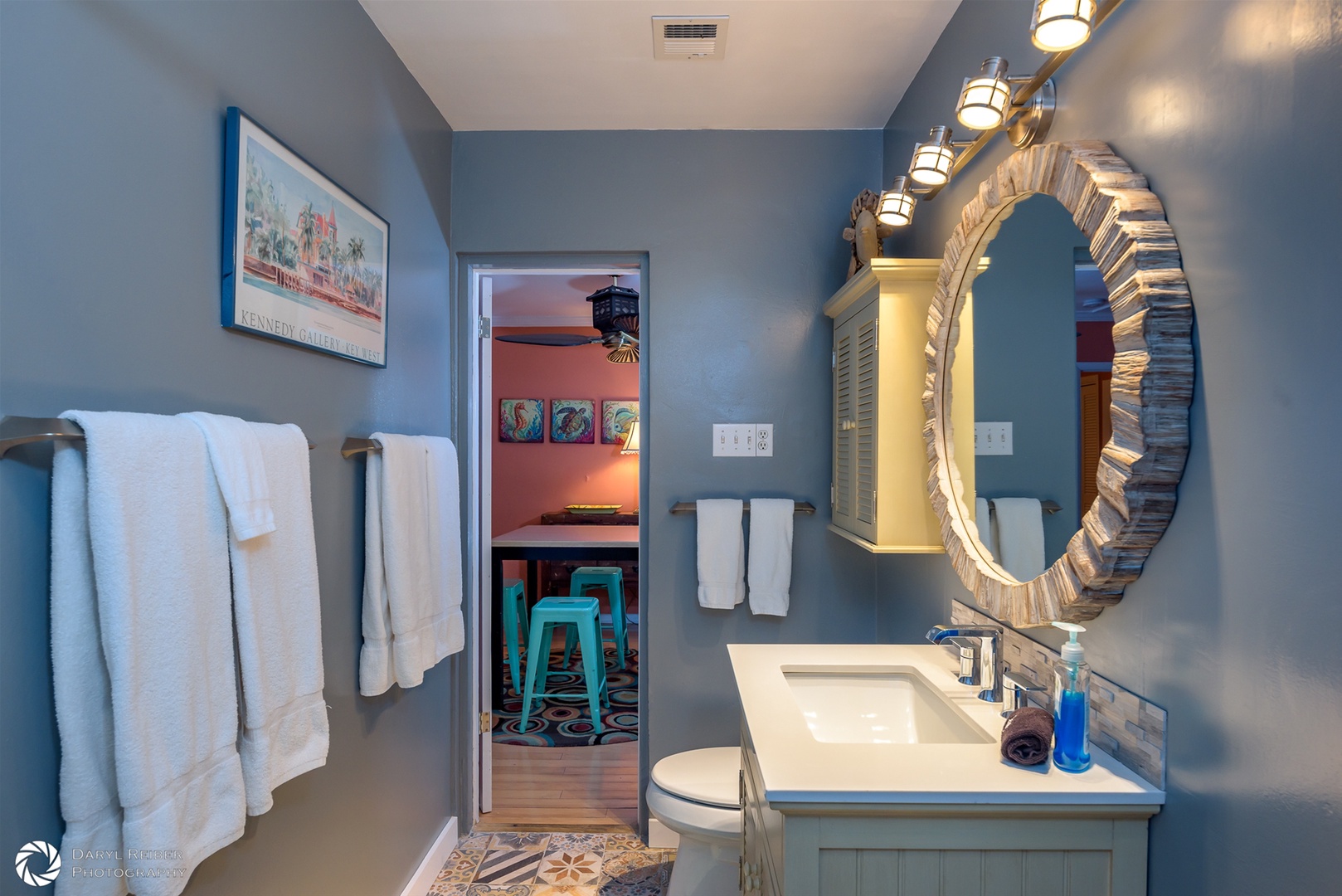 1st Full Bathroom off Dining Area