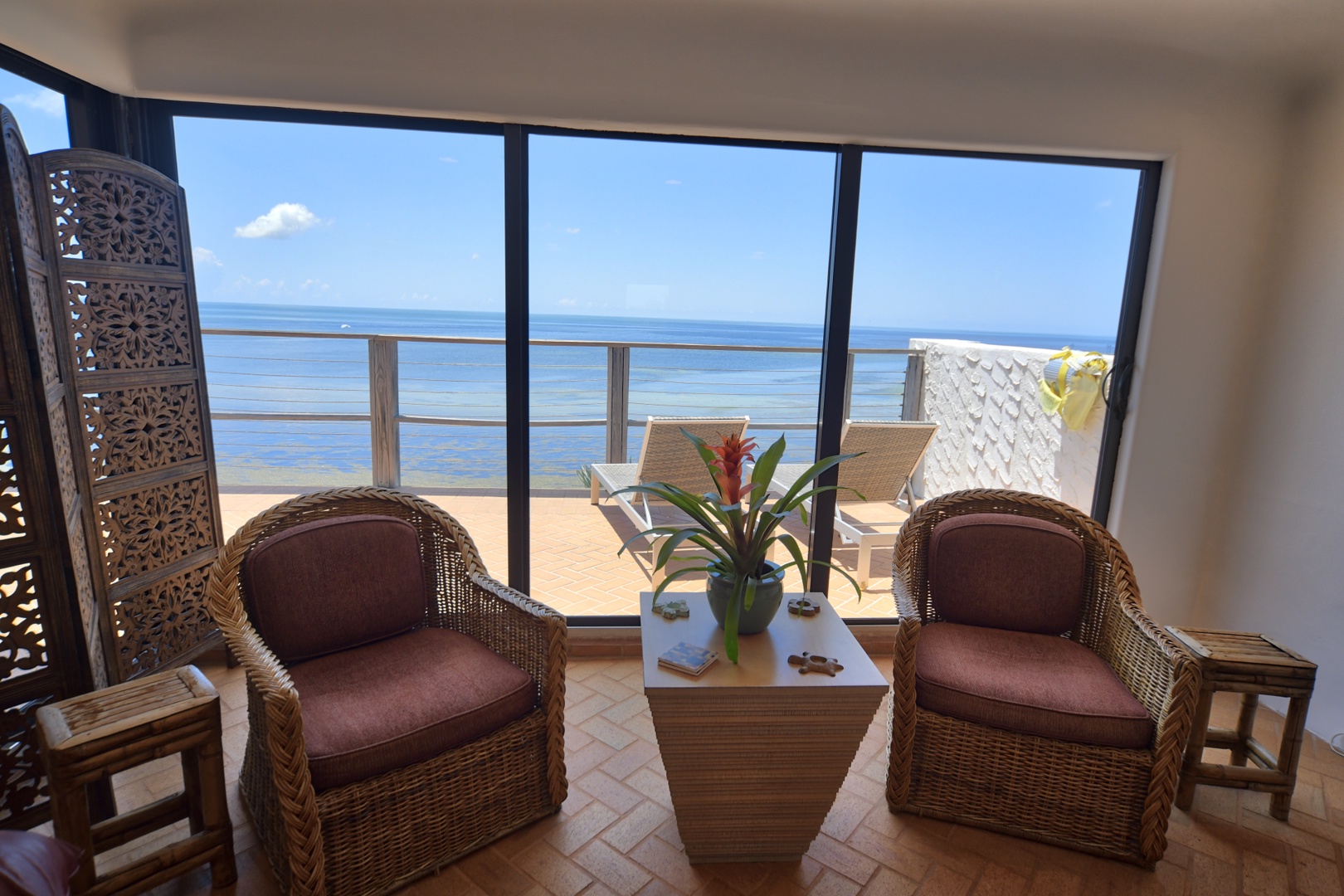 Seating Area Balcony Casa Atlantica Studio Key West