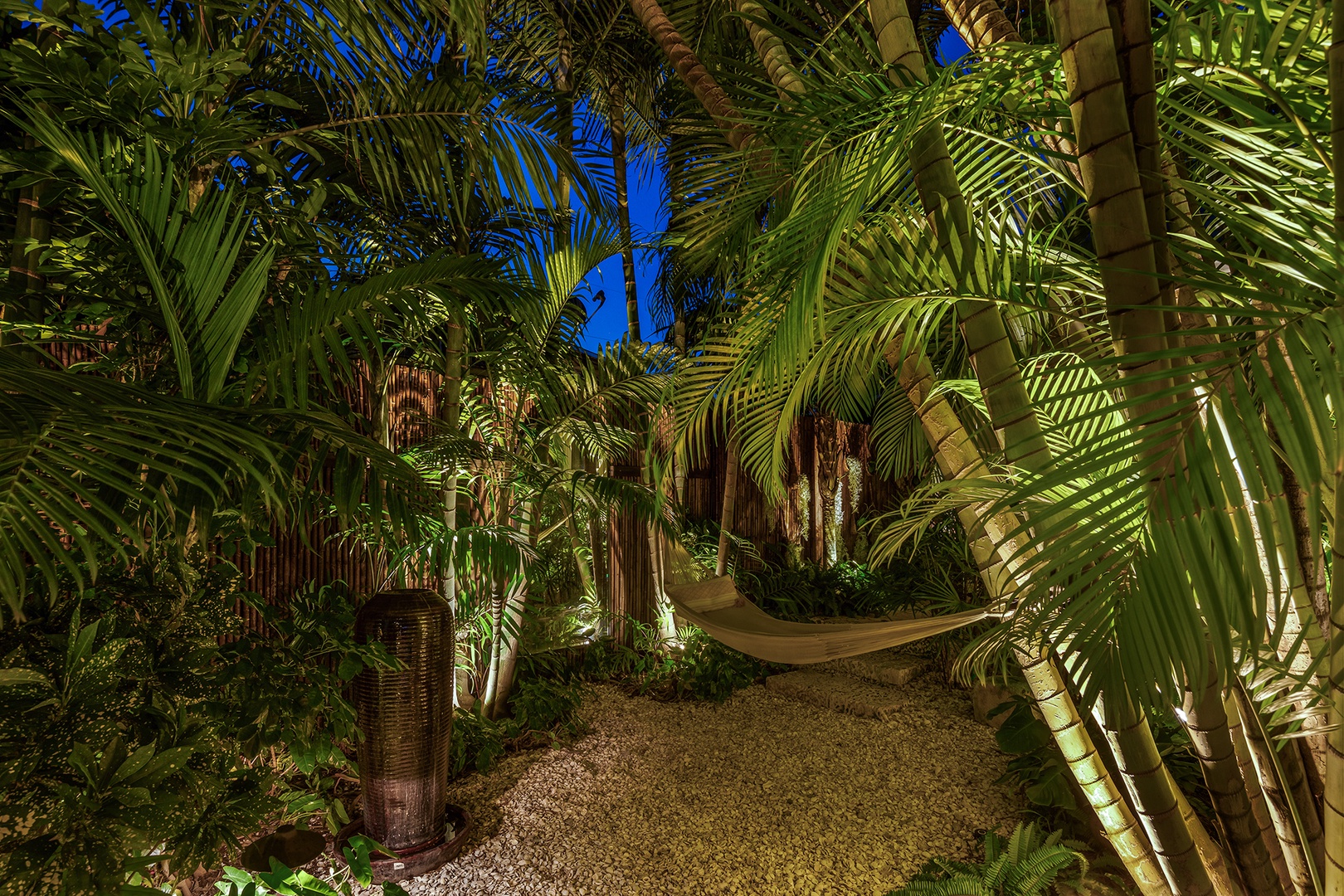 Hammock at night