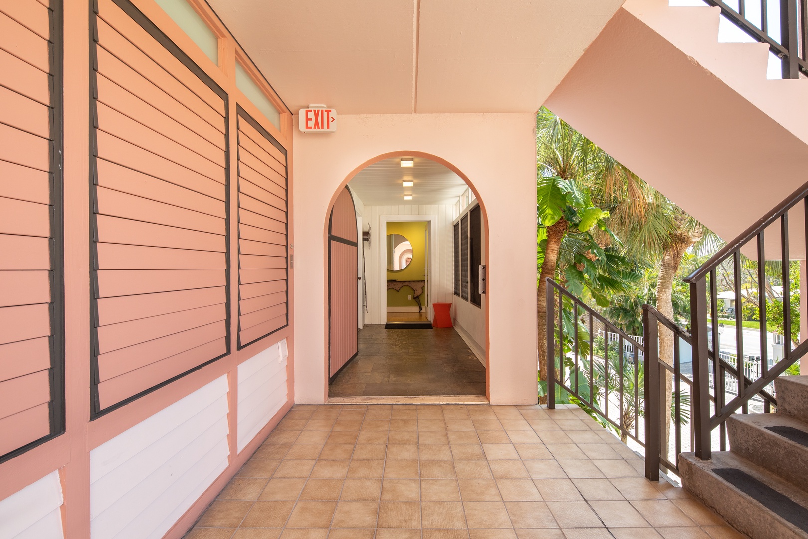 Key West Beach Club 206 Breezeway to Entrance