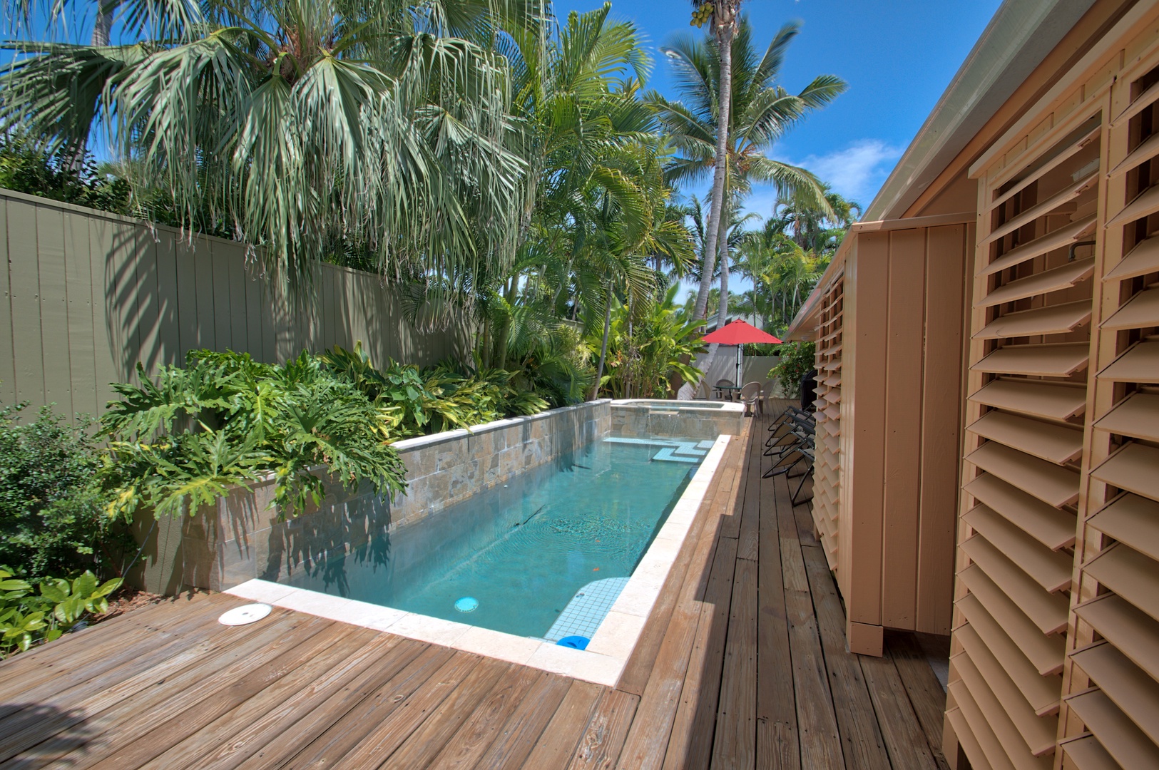 Private Pool Villa de Palmas Key West