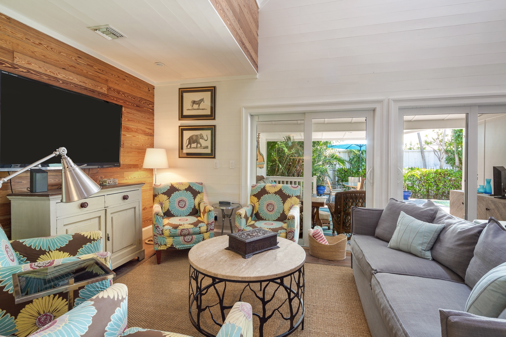 Living Room  Island Charm Cottage Key West