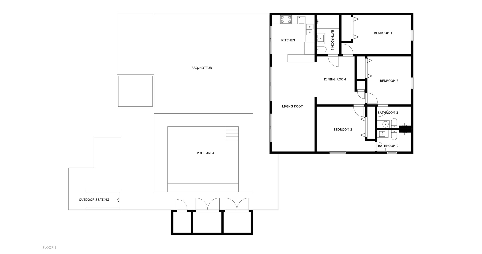 Casa Margarita Floor Plan