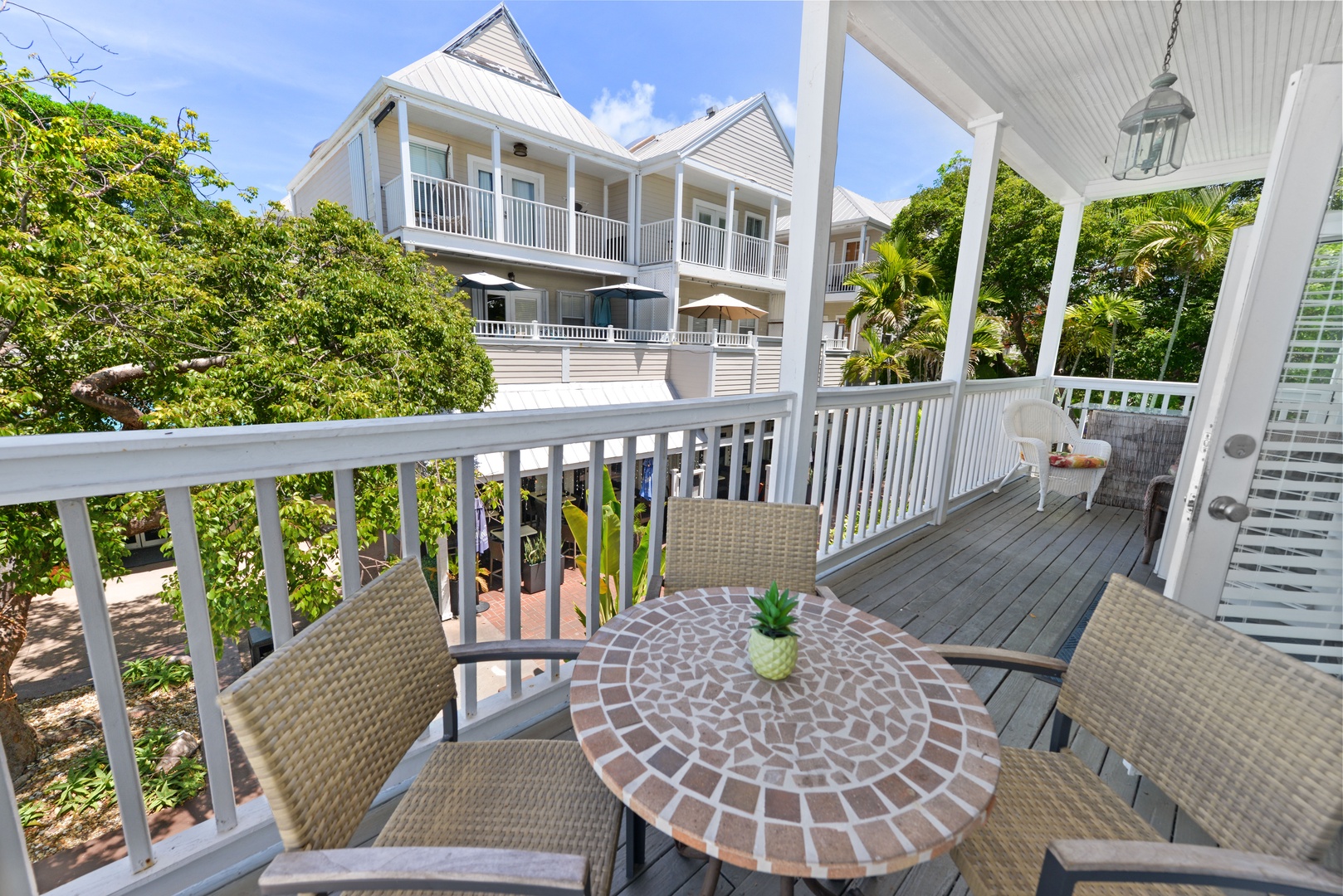 Duval Square Courtyard Balcony view