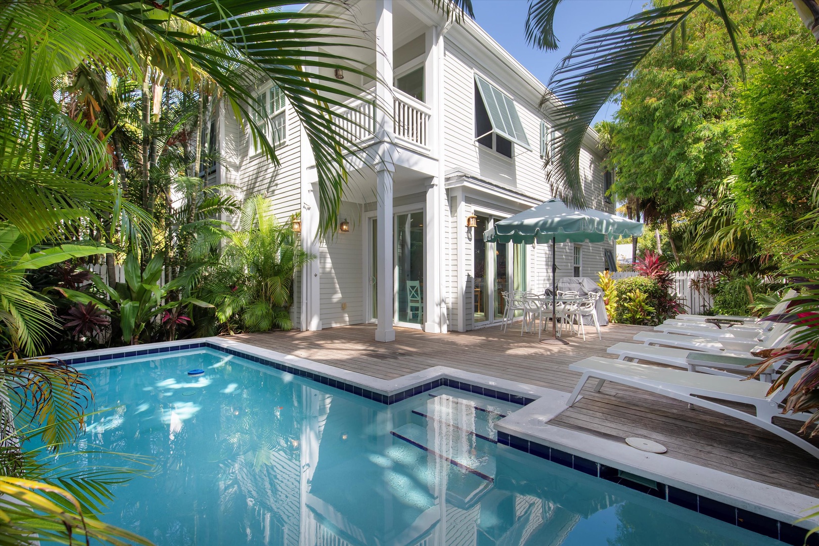Heated pool