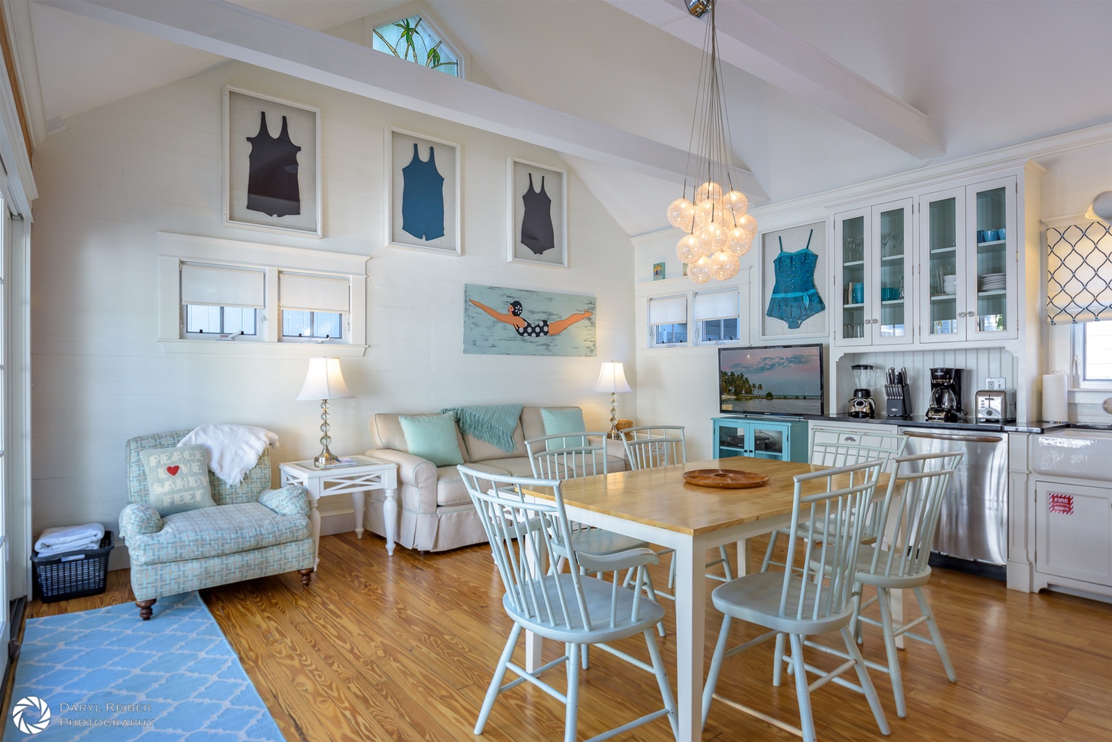 Living Room and Dining Area