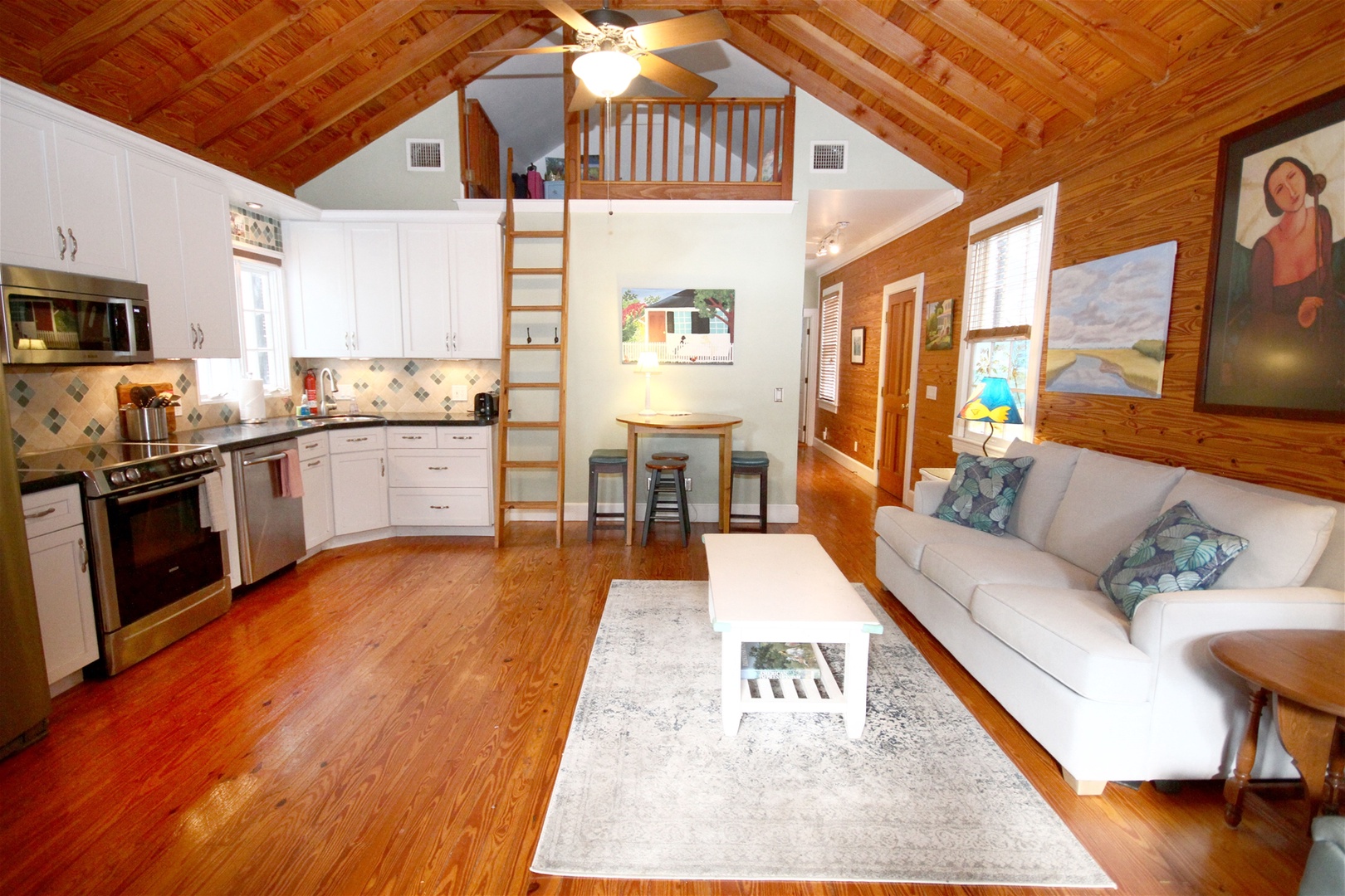 Full view open concept layout