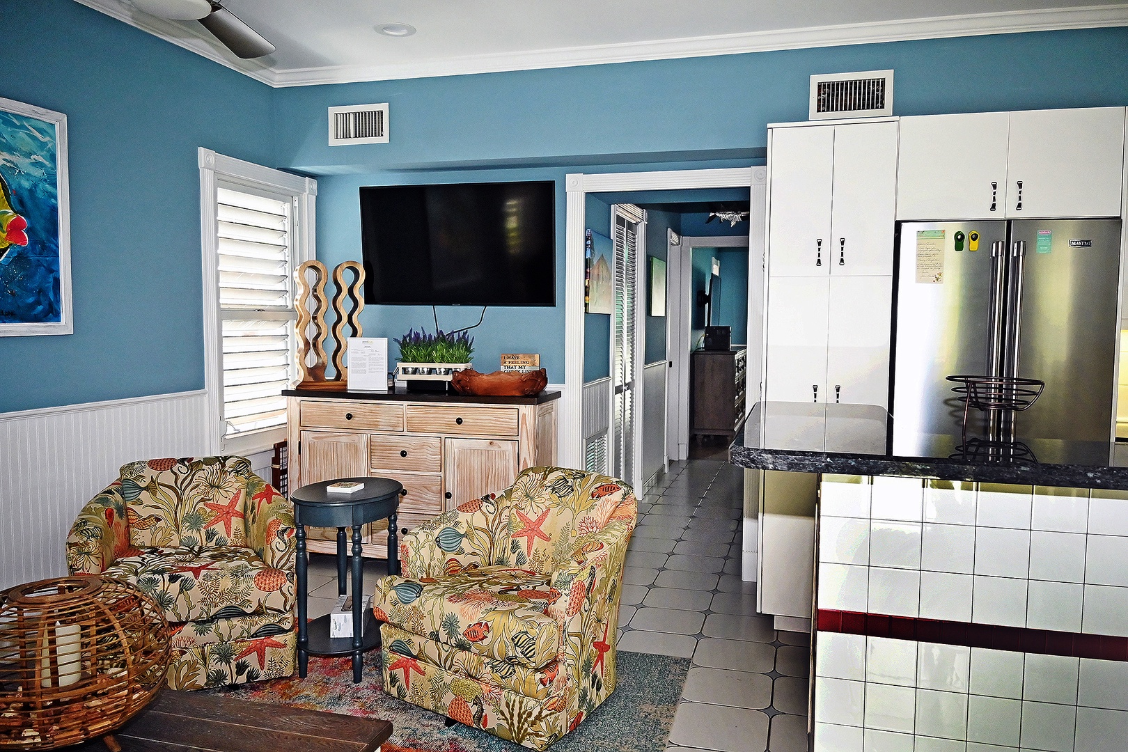 Olivia's Retreat Key West Living Room