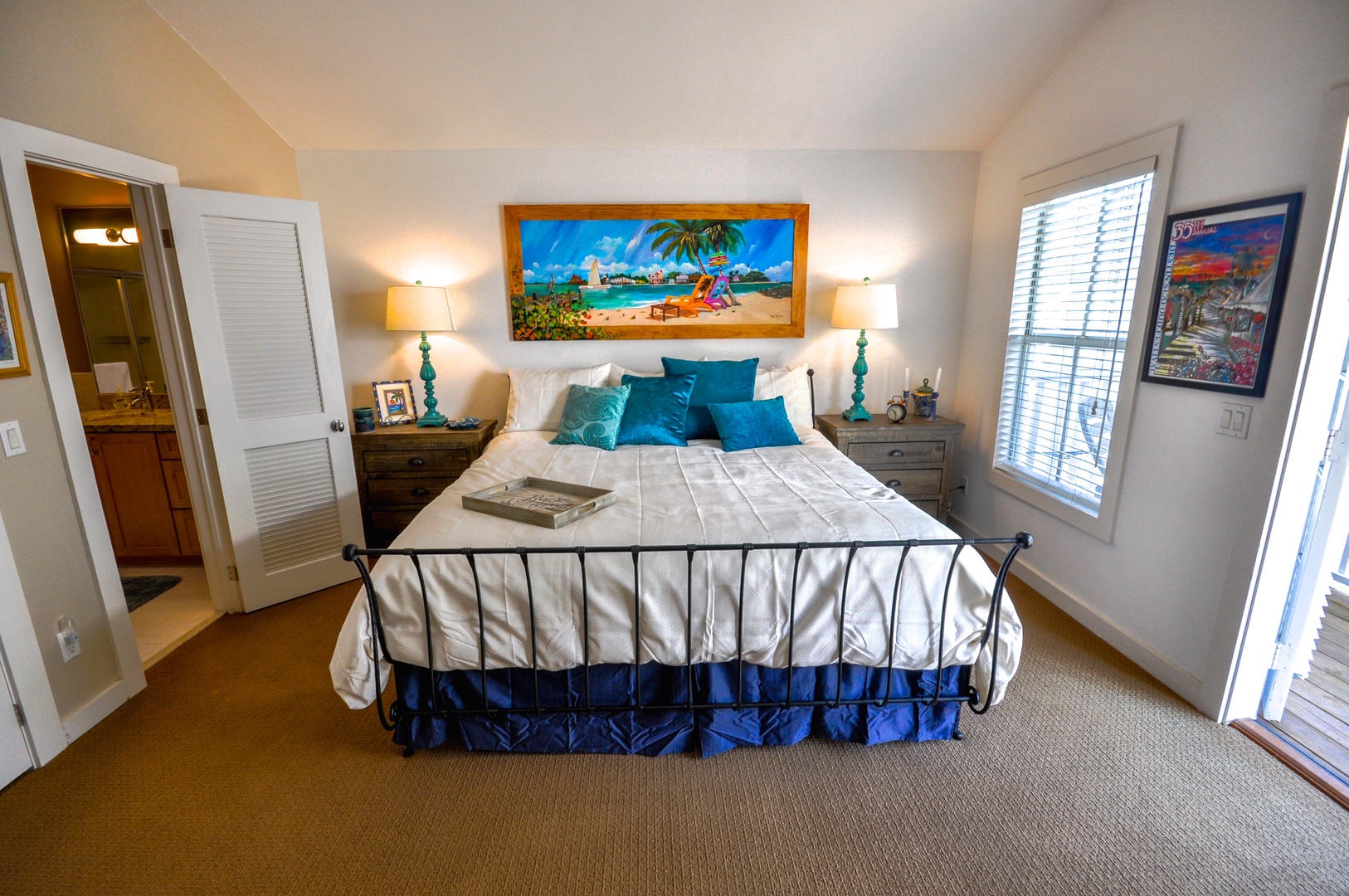 Duval Square Delight Main Bedroom