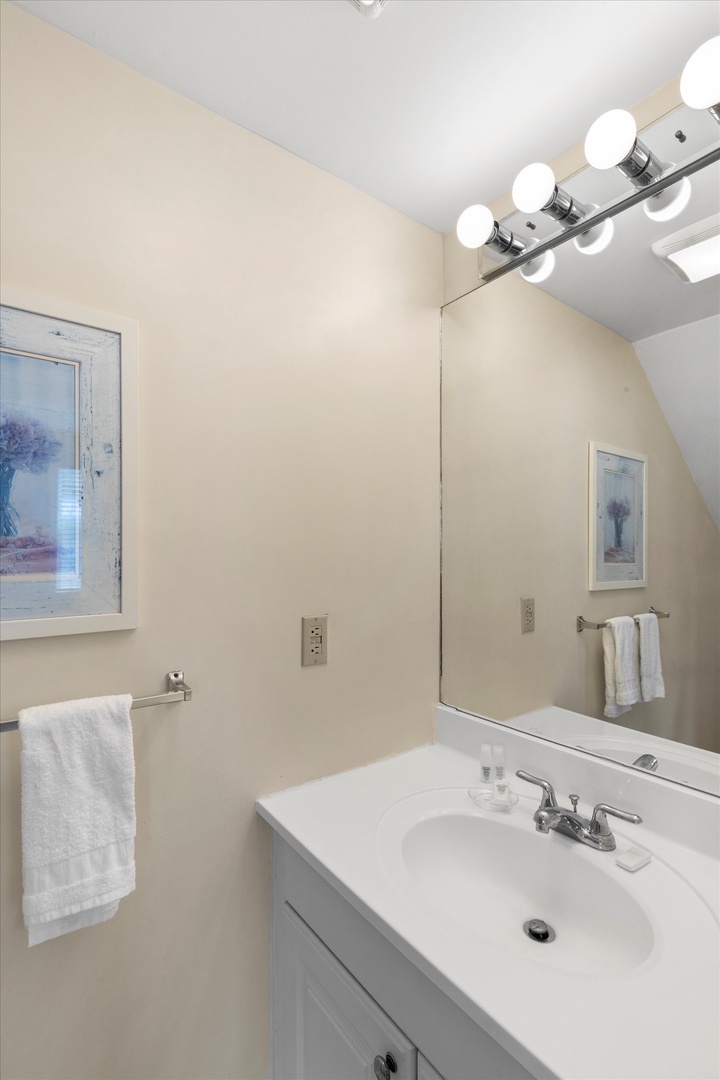 Downstairs half bathroom