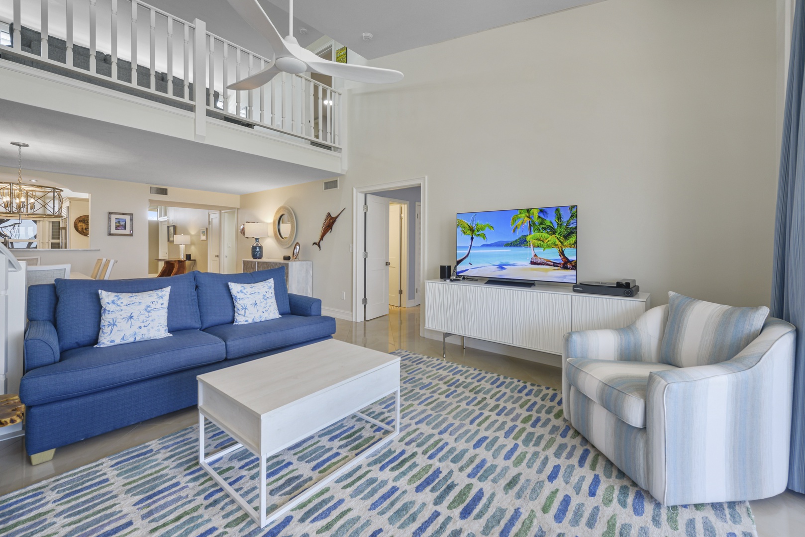 Key West Beach Club Paradise Penthouse #401 #401 Living Area