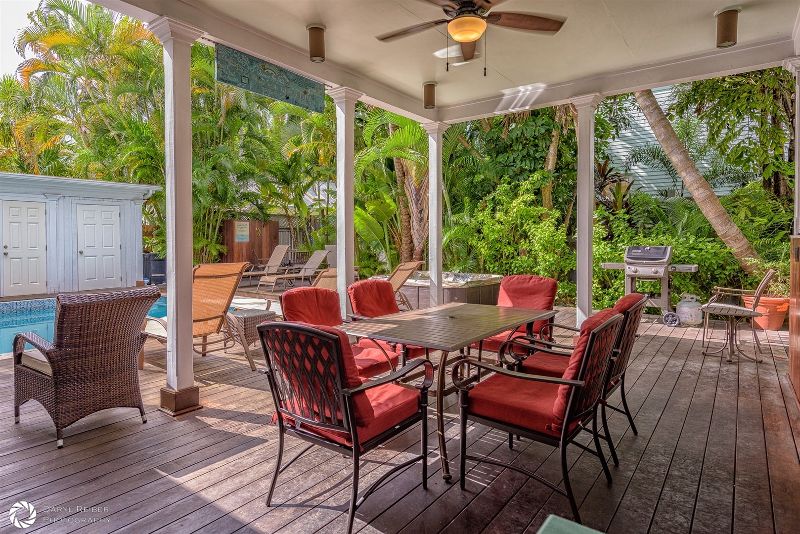 Covered Seating Area