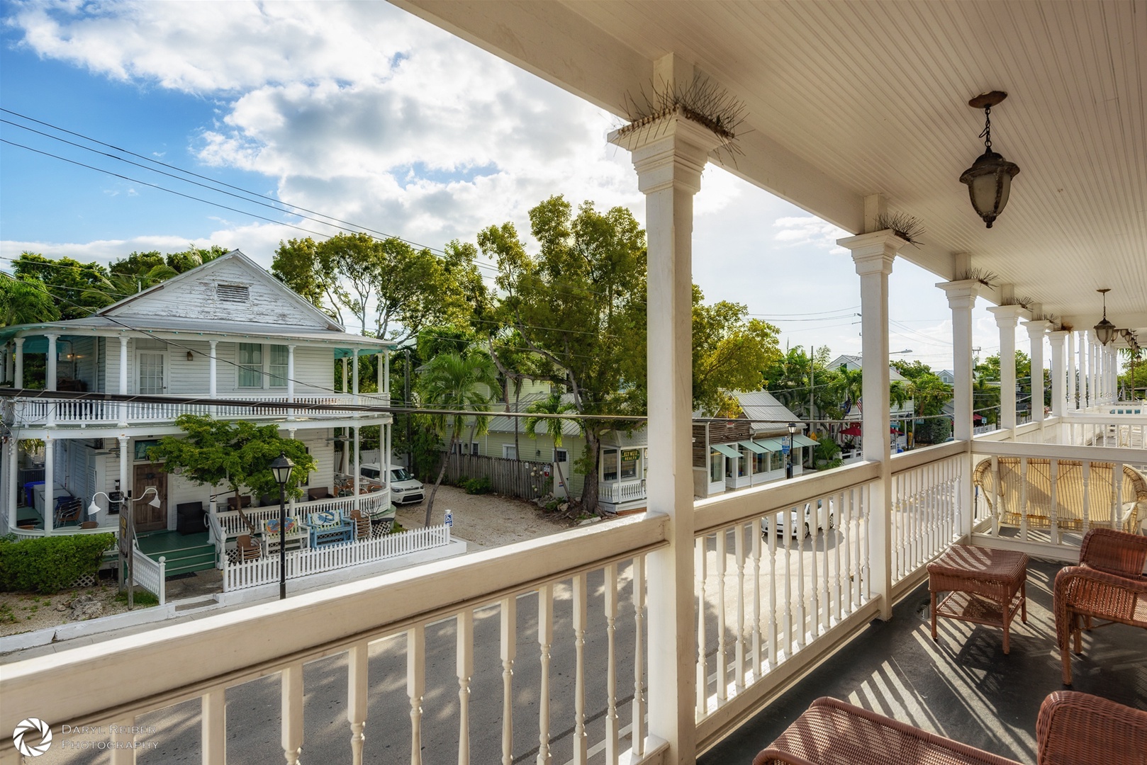 Balcony with view of Duval St