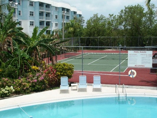 Pool and Tennis Courts Sea Orchid @ La Brisa Key West