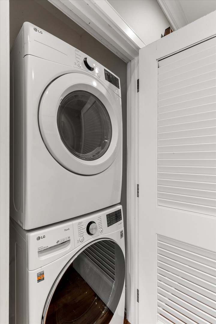 Washer and dryer