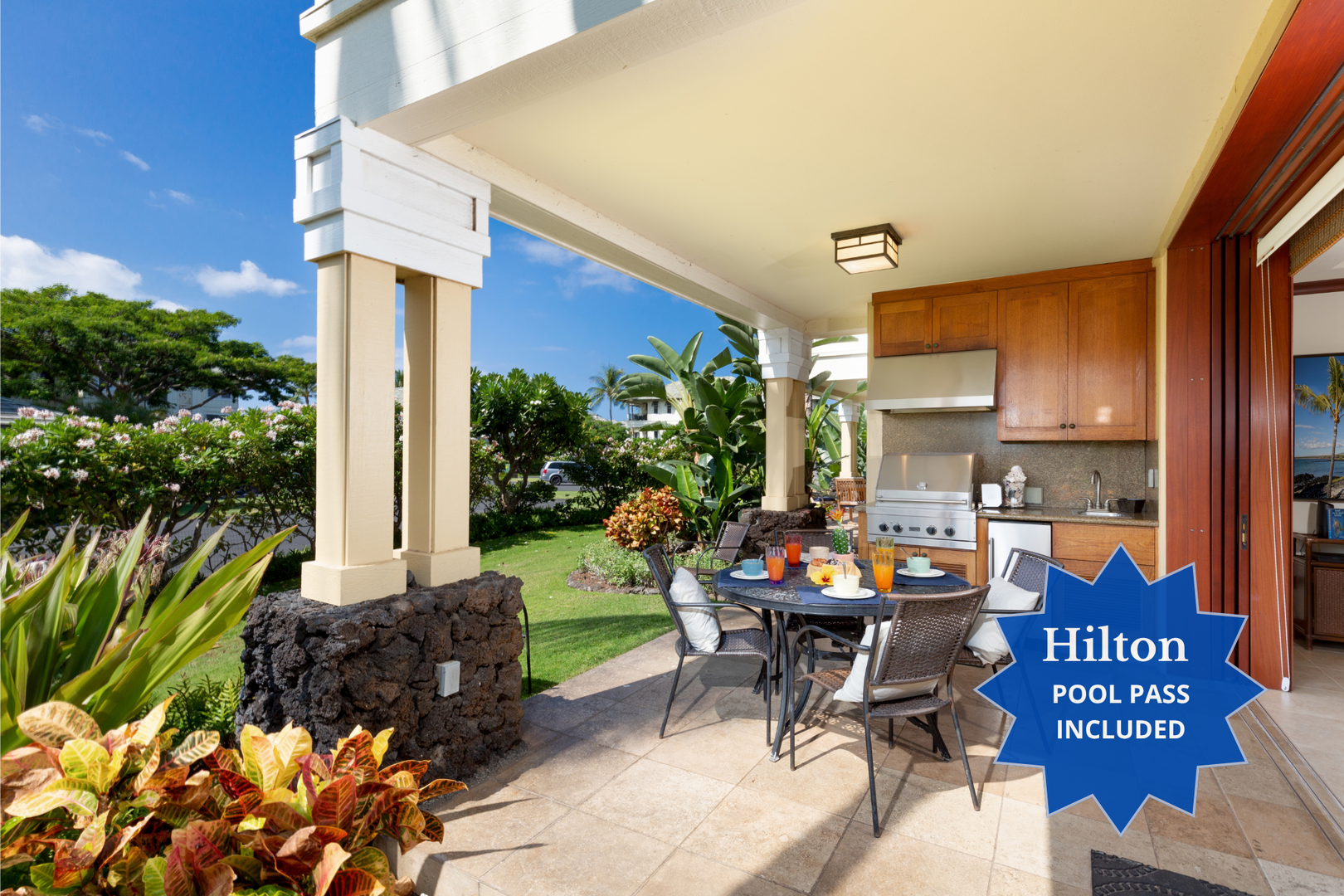 14A Kolea.  Includes Hilton Waikoloa Pool Pass for 2026