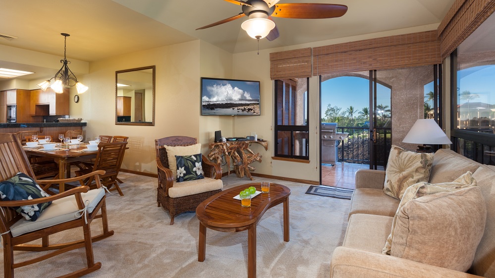 306 Shores at Waikoloa.   Includes Hilton Waikoloa Pool Pass through June 2025