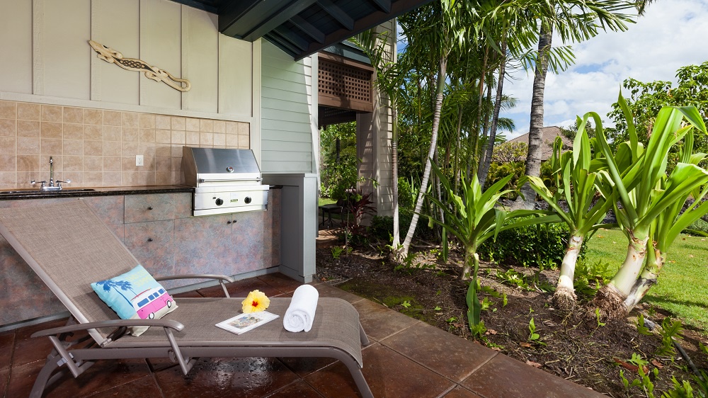Lanai with BBQ