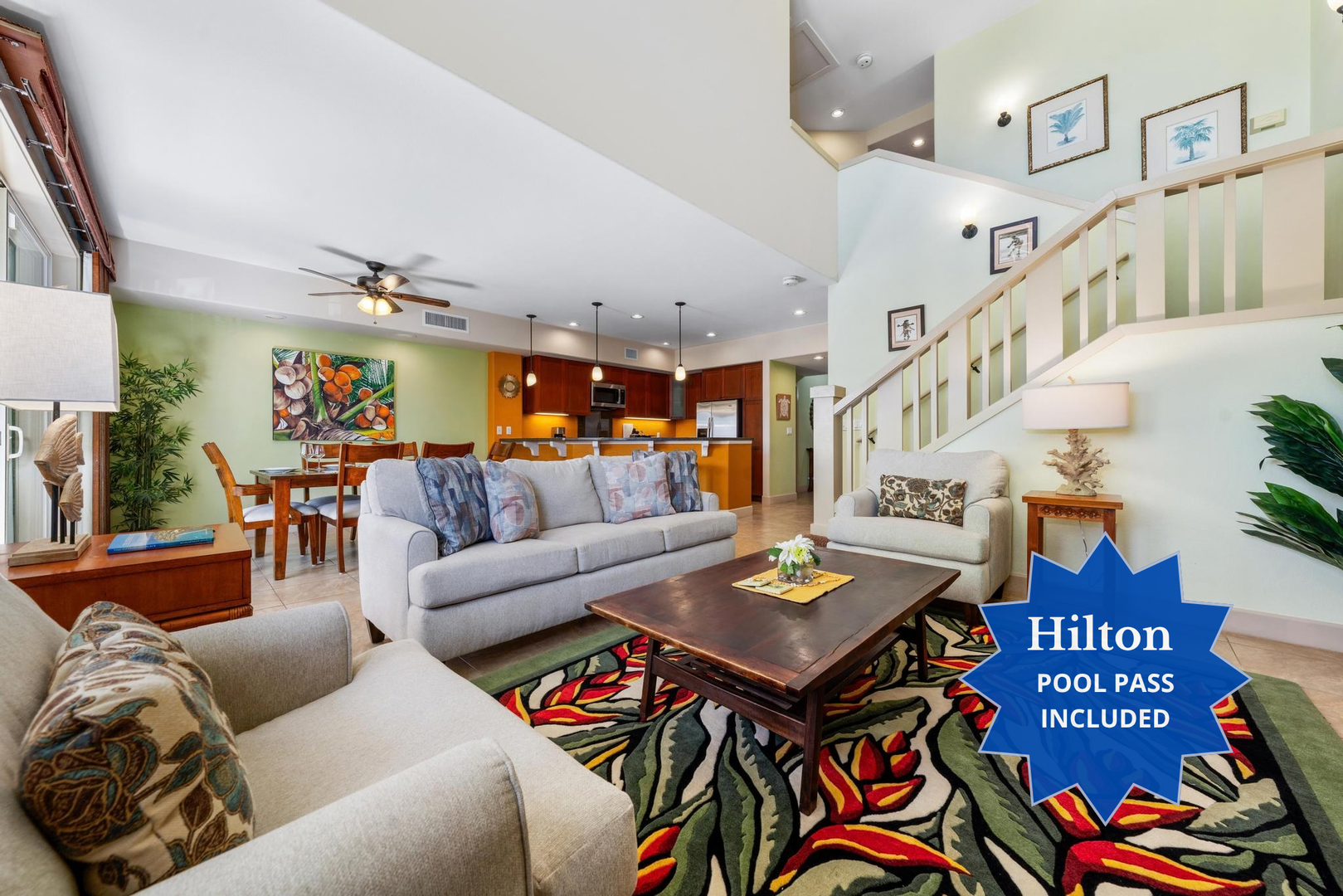 18G Halii Kai. Includes Hilton Waikoloa Pool Pass for 2026