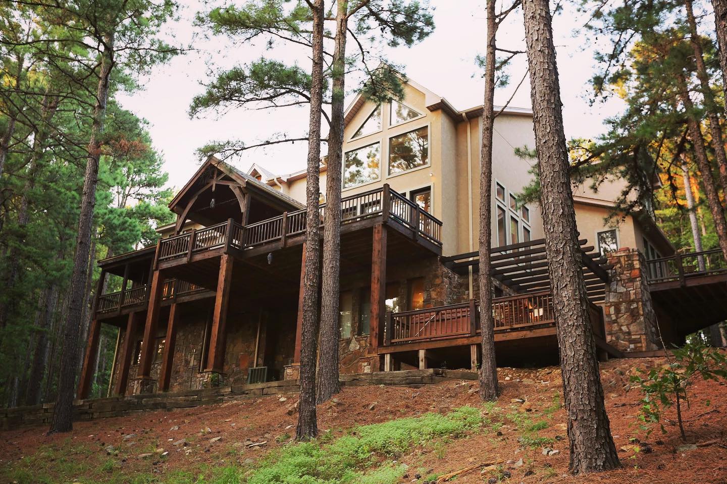 4 Bedroom Cabins Rustic Luxe Cabins Broken Bow