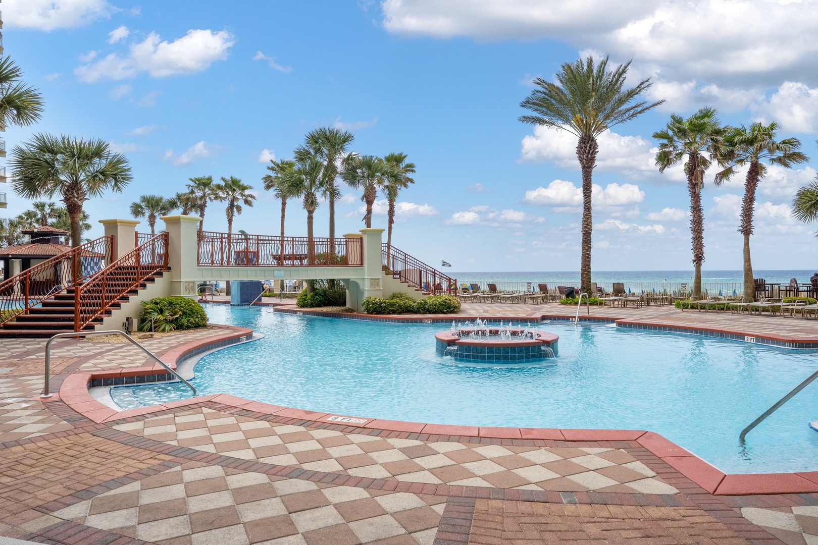 Lagoon-style Pool