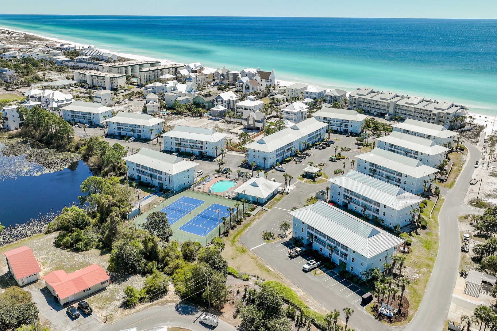 aerial view