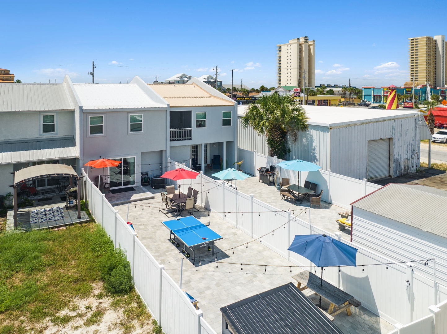 Aerial Back Yard