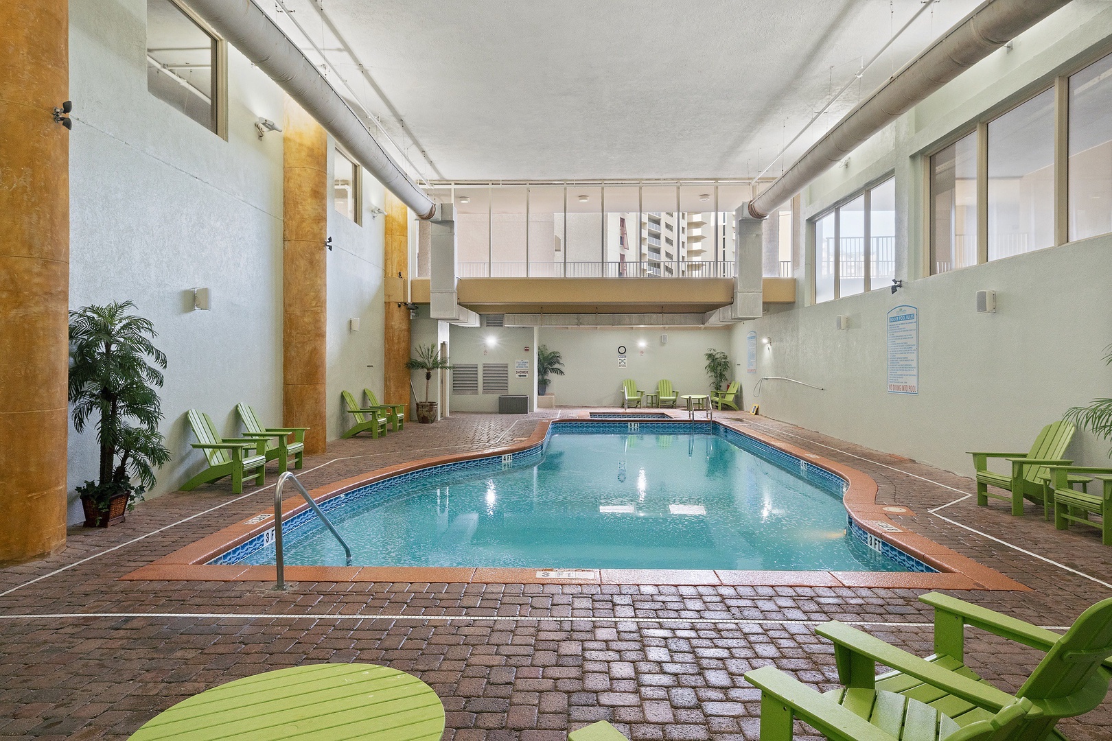 Indoor Pool and Hot Tub