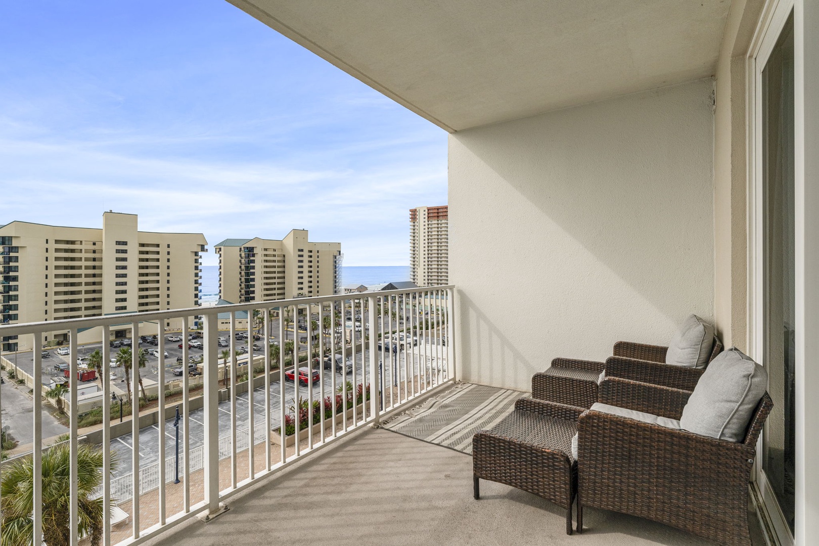 Balcony seating