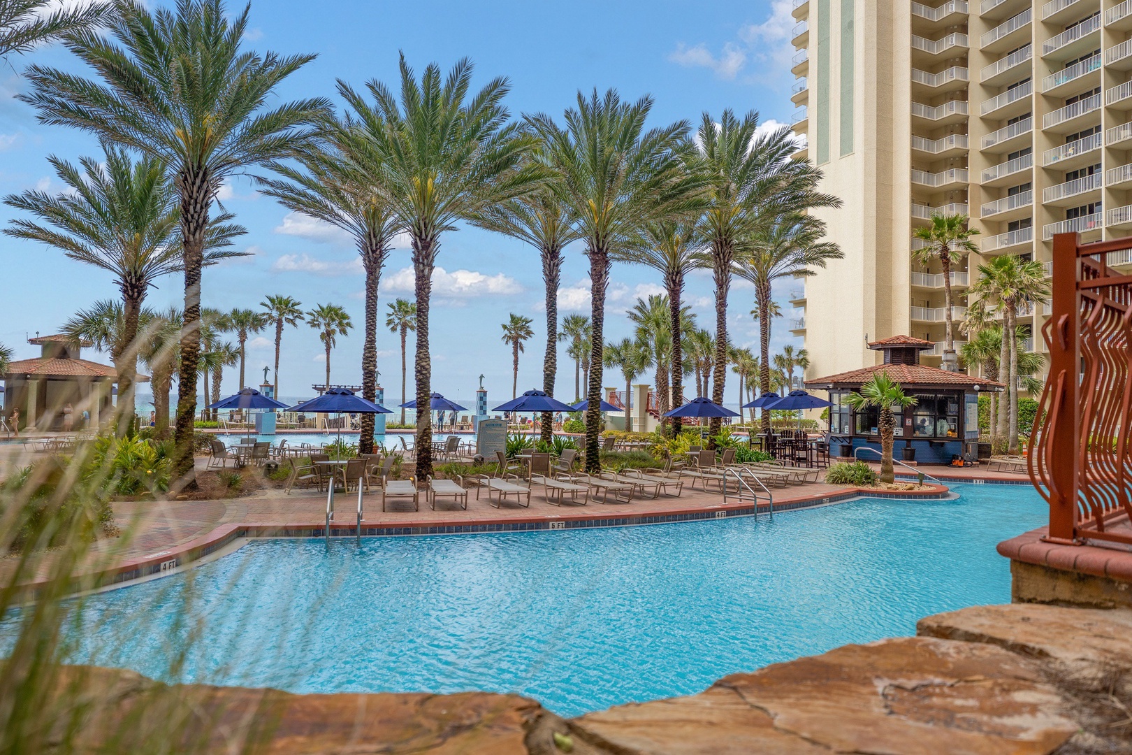 Lagoon-style Pool