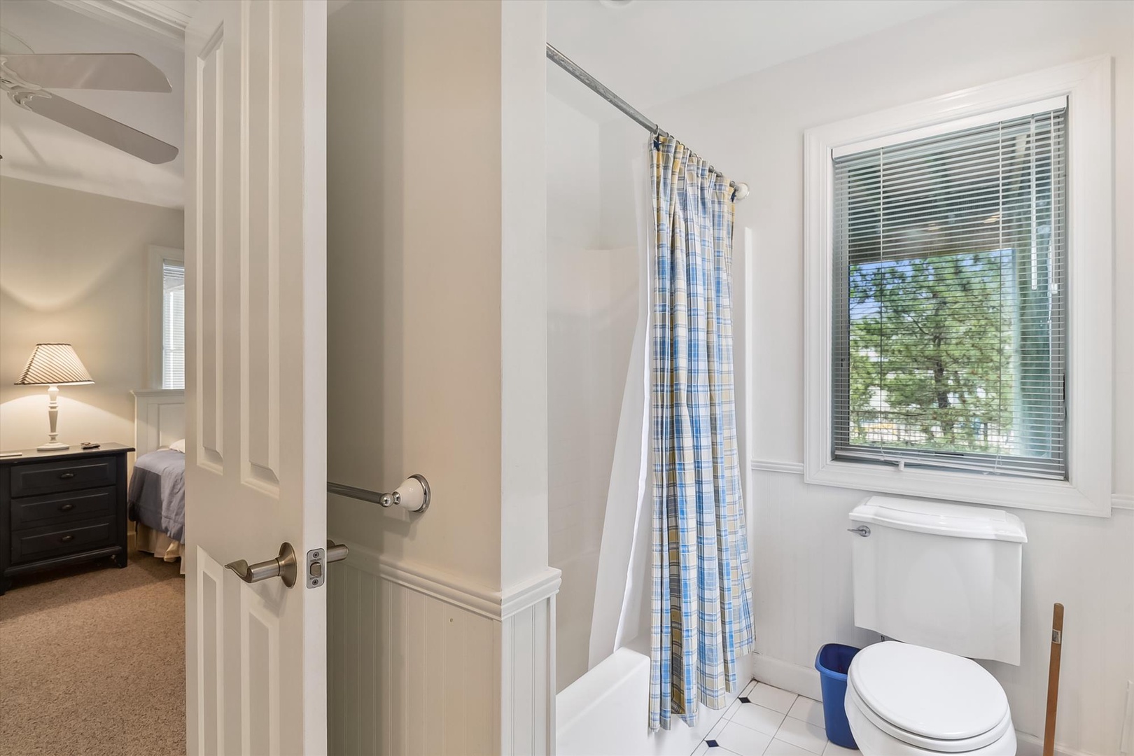 Step into your private en-suite with a refreshing shower, crisp linens, and natural light that fills the space—perfect for unwinding after a day of adventure.