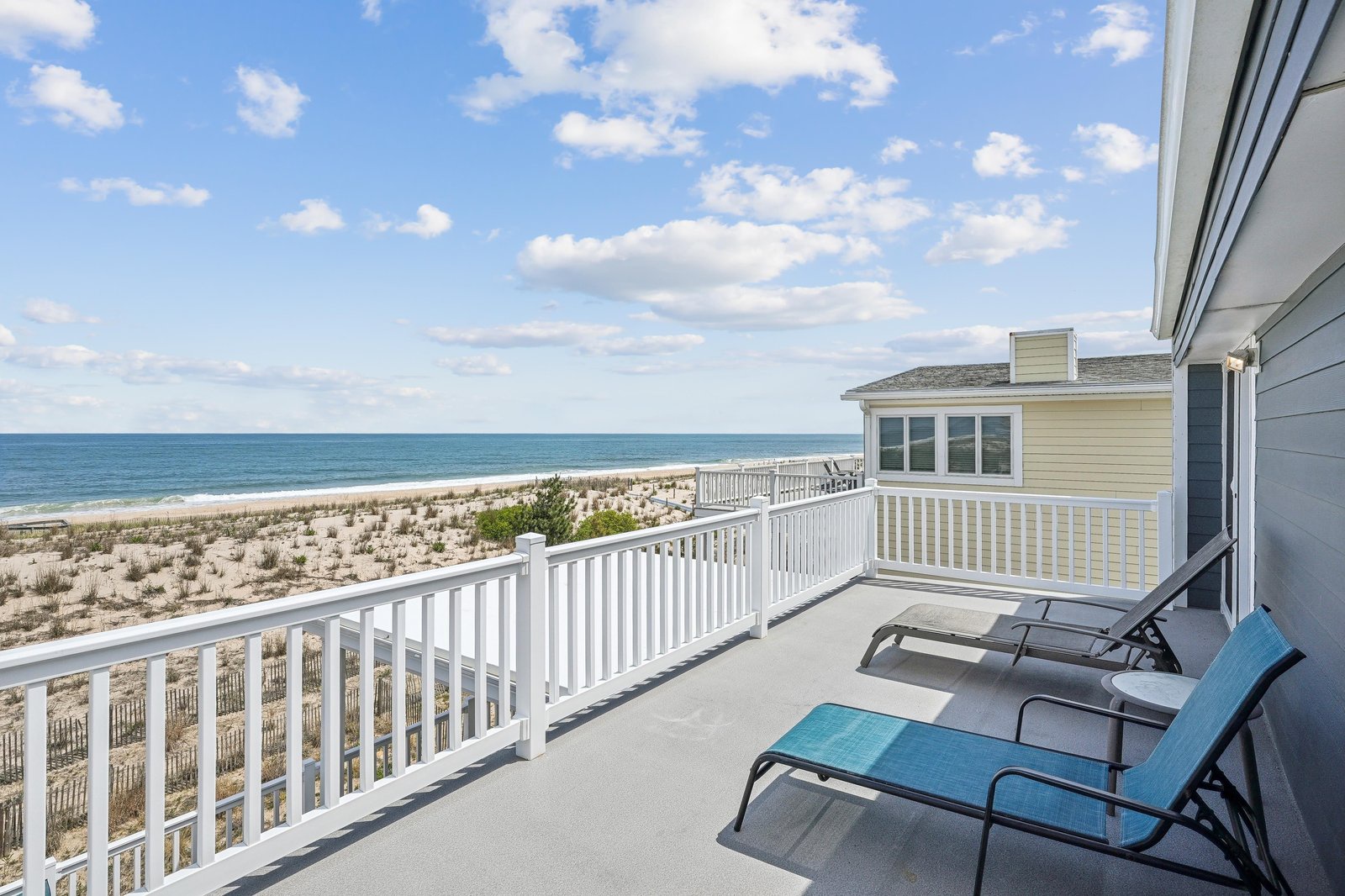 Unwind on your private balcony with sweeping ocean and beach views. Let the sea breeze and endless horizon melt your worries away while you soak up the sun.
