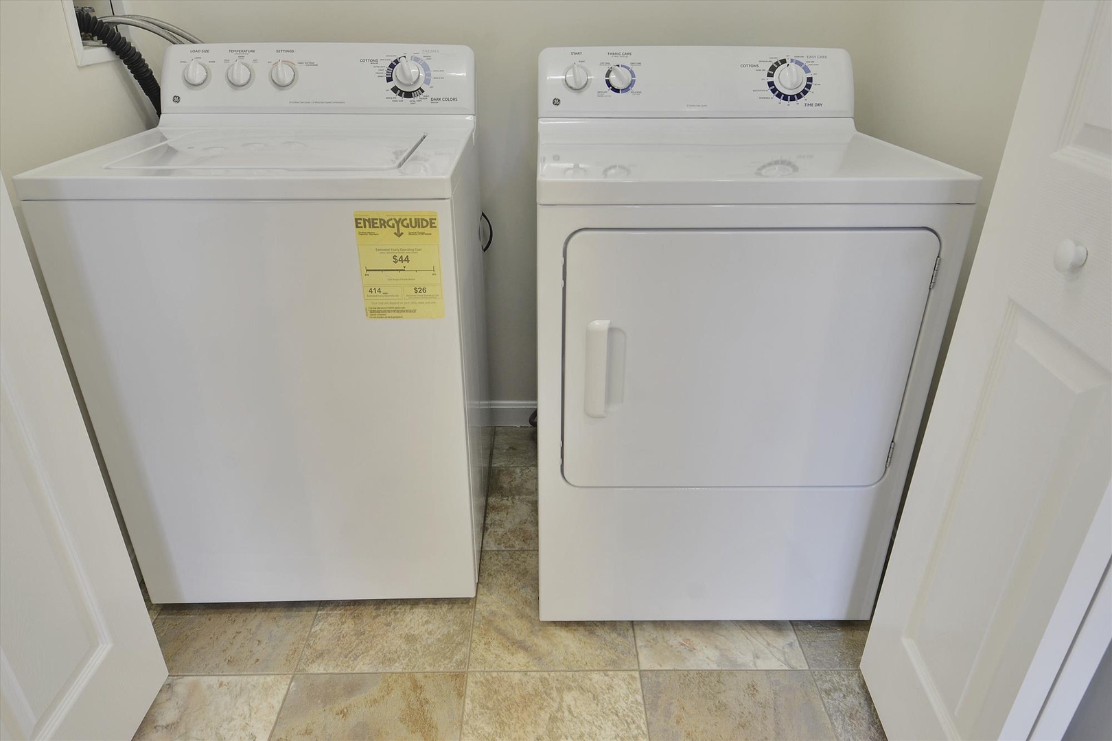 The property includes full-sized laundry machines for your convenience, making extended stays and family trips stress-free and comfortable.
