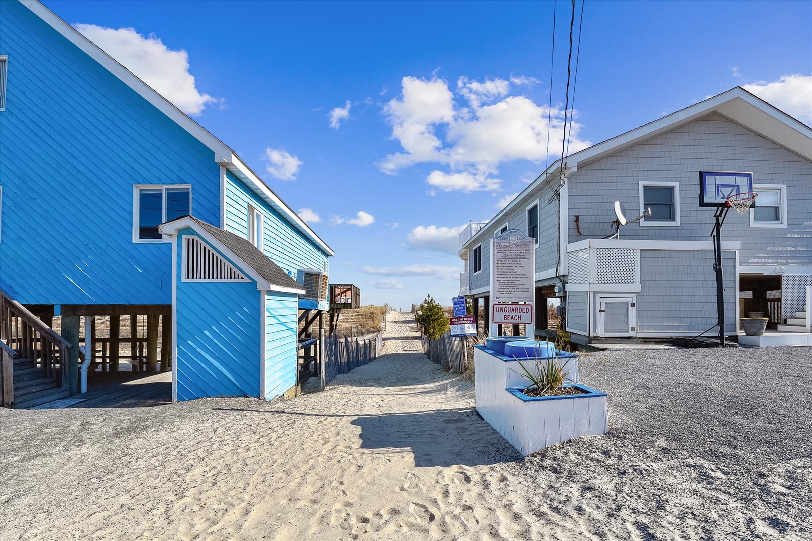Steps away from the shore, these bright beach houses offer direct access to sandy stretches and ocean breezes just beyond your door.