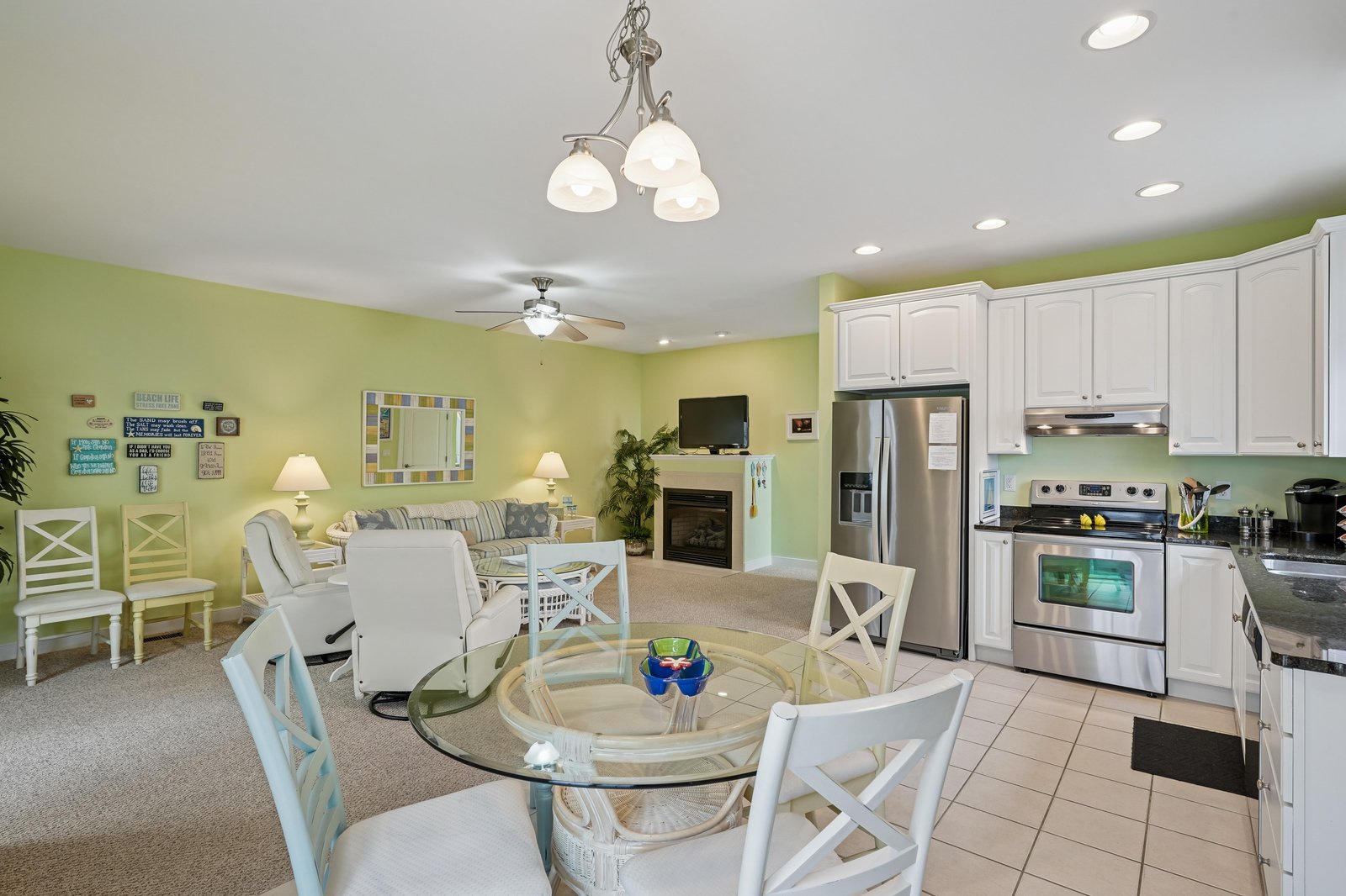 Bright and airy living space where your kitchen, dining, and lounge flow together beautifully. Cook, share meals, and unwind—all in one welcoming, sun-soaked room.