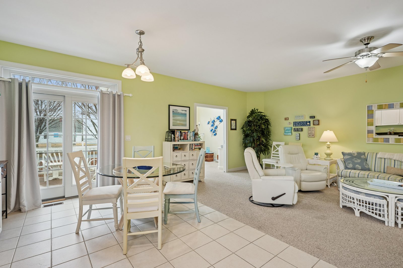Settle into your bright, welcoming living space with cheerful décor and plenty of room to relax together after exploring the area.