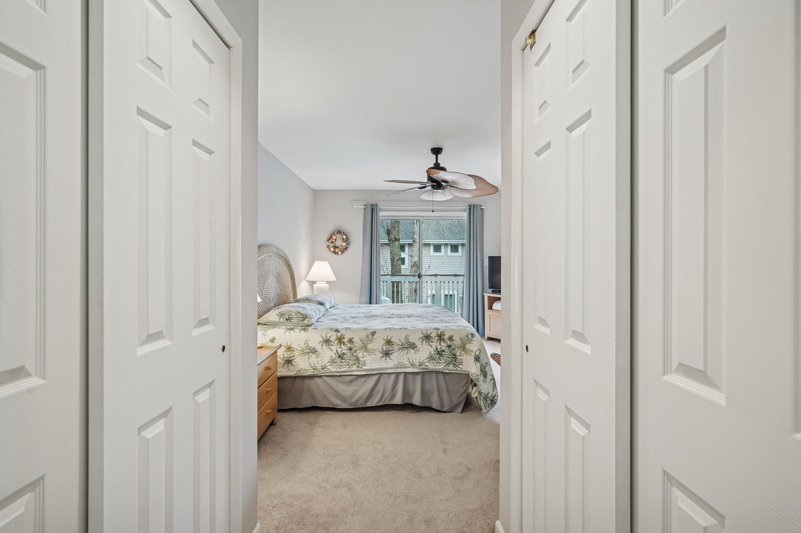 Step into your tranquil bedroom retreat, where coastal-inspired linens and gentle natural light create the perfect space to unwind after your adventures.