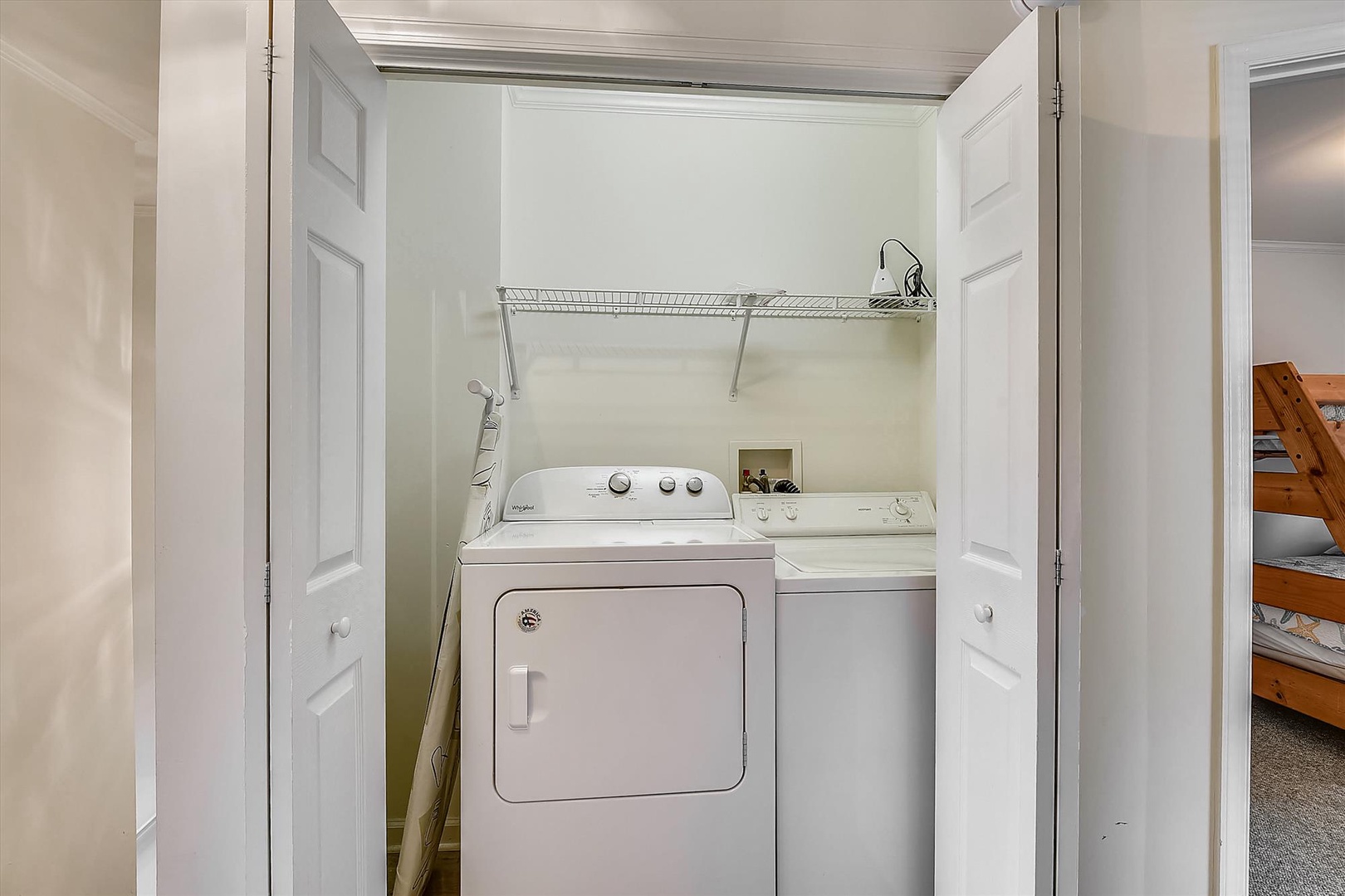 Your in-unit washer and dryer make packing light a breeze—toss in a load, relax, and enjoy more time exploring instead of worrying about laundry.