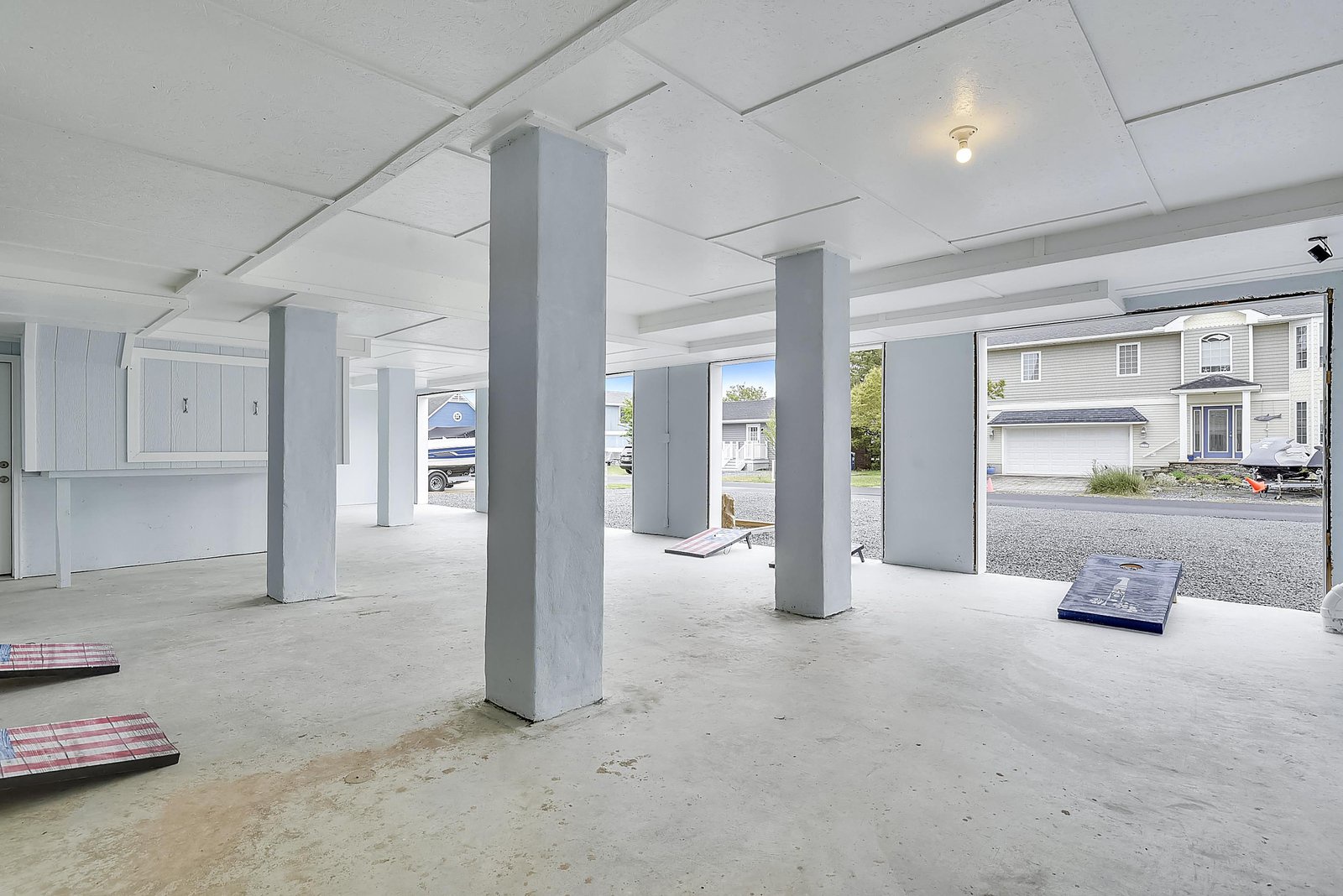 Protected parking beneath the property keeps your vehicle secure and makes arriving and unloading easy, rain or shine.