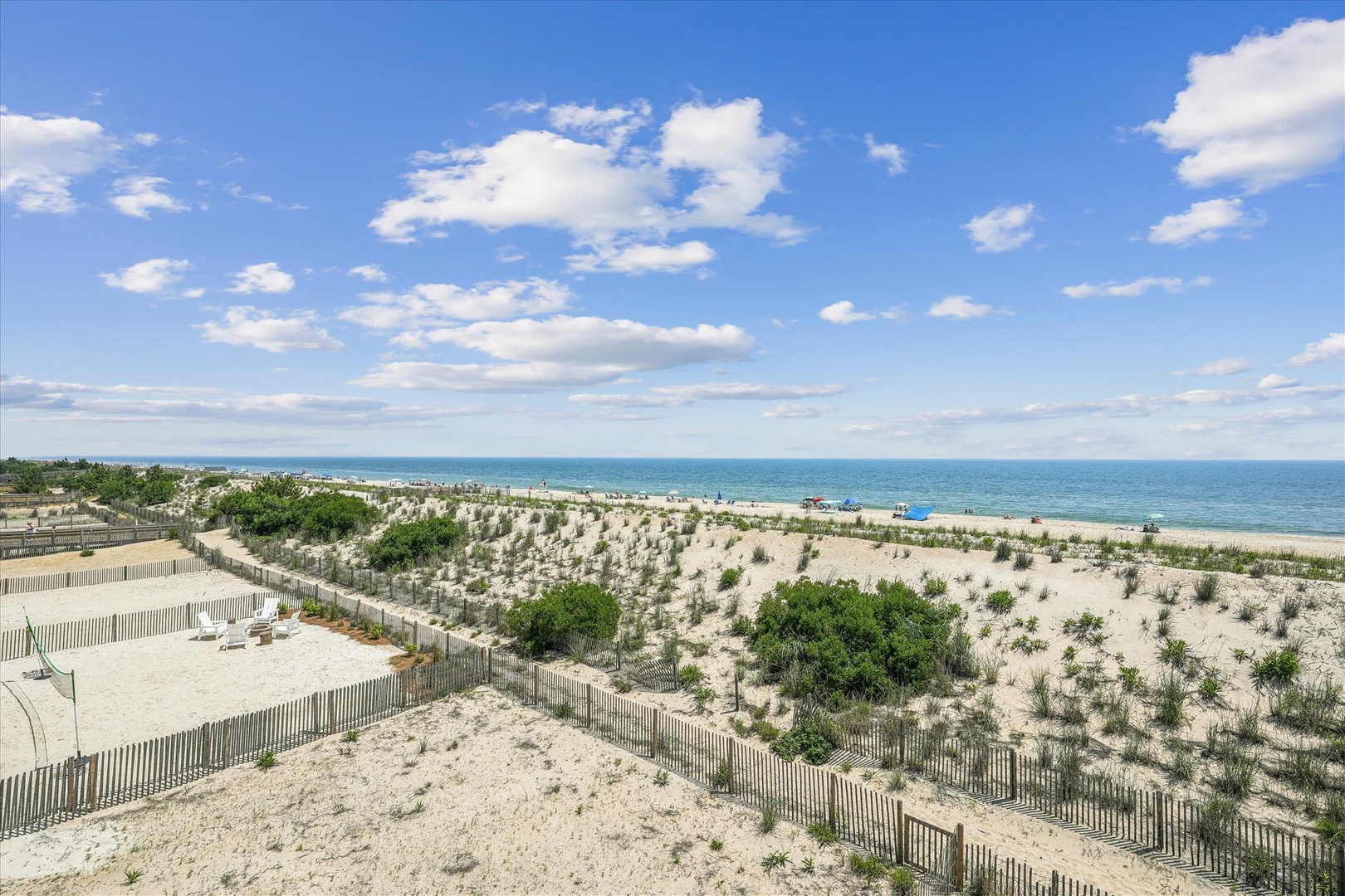 A tranquil beachfront location offers soft sands, gentle ocean breezes, and vibrant blue skies—perfect for seaside relaxation and coastal exploration.