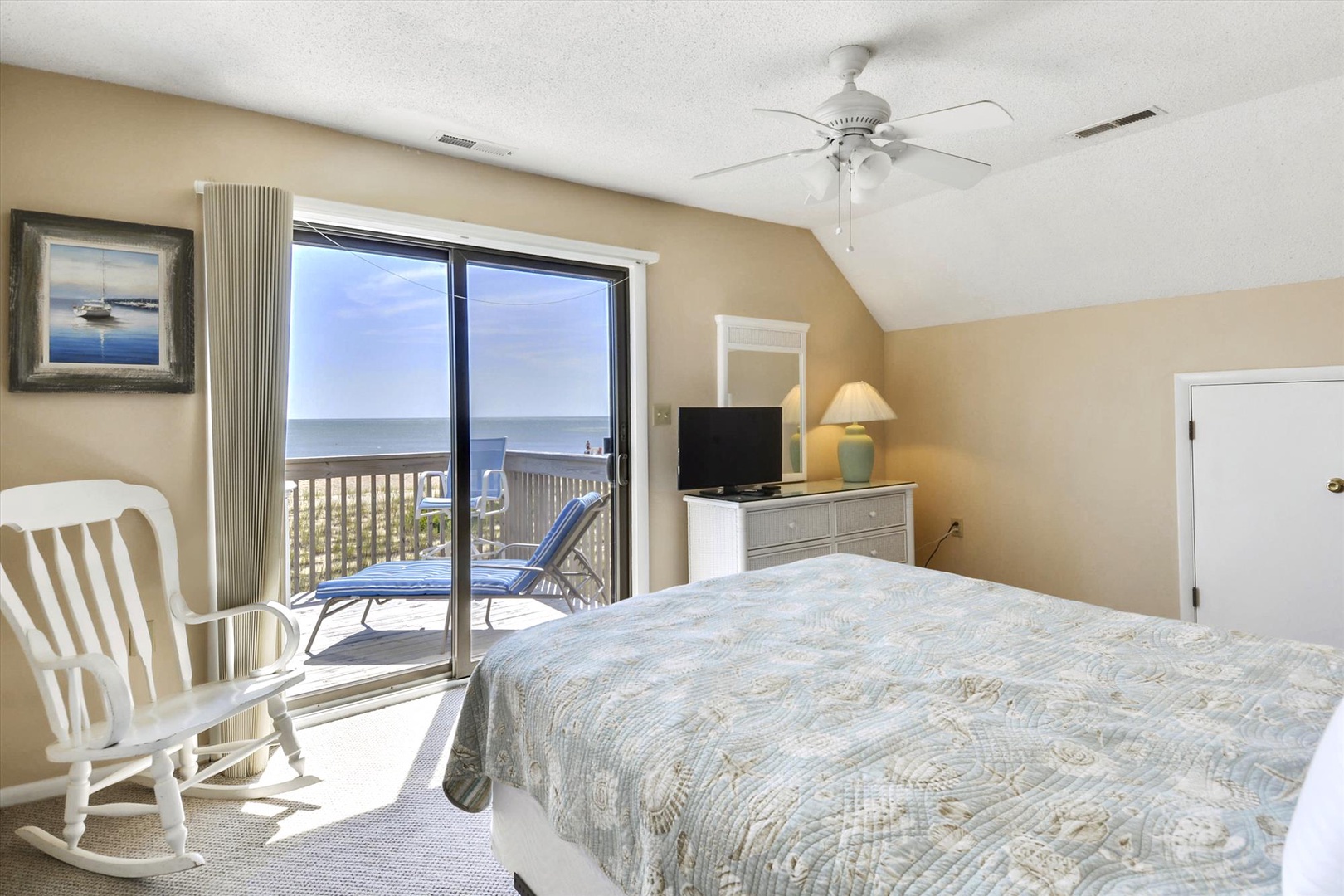 Wake up to stunning ocean views from your private balcony, where the gentle sea breeze and coastal beauty become part of your daily retreat.