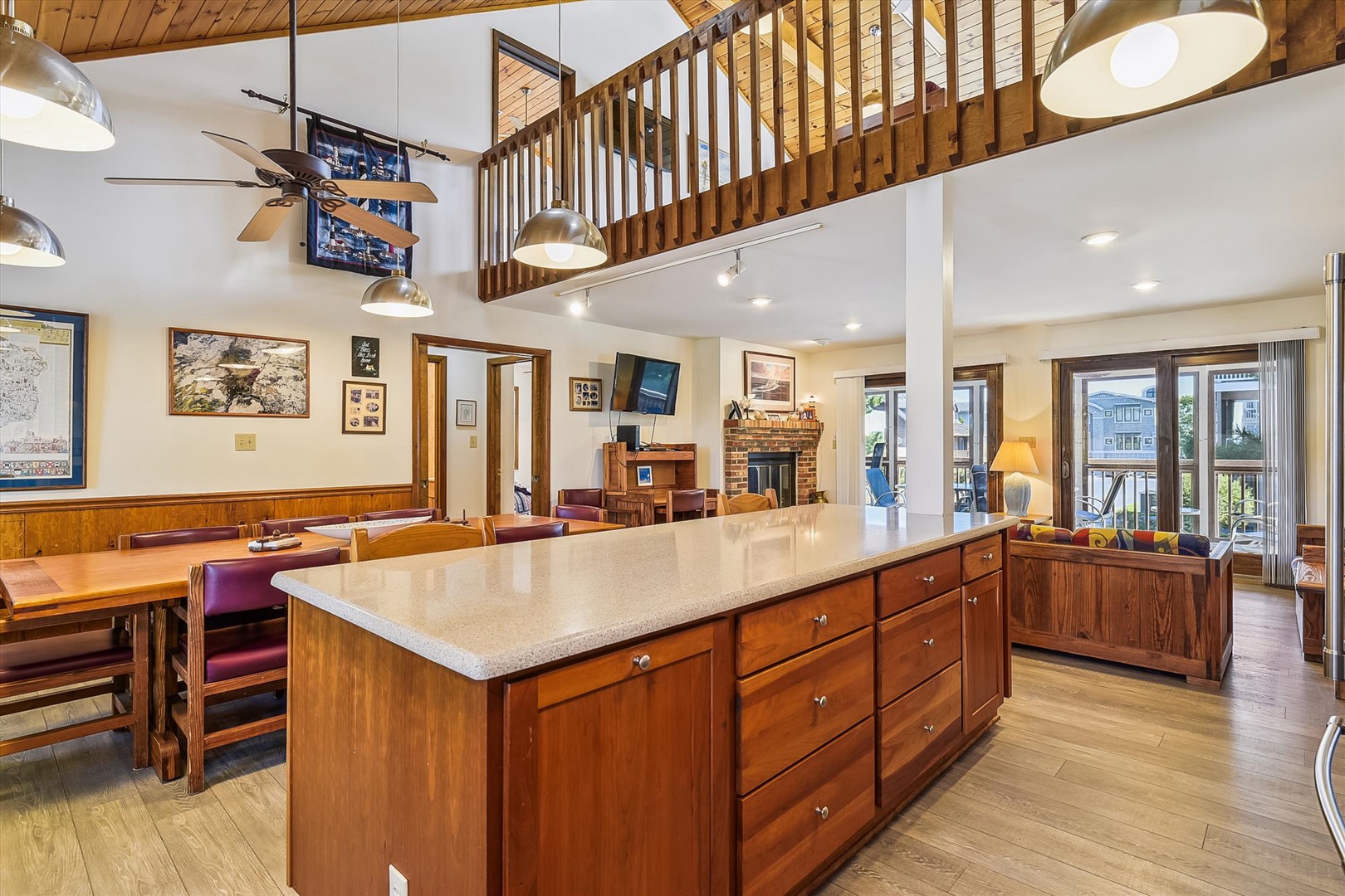 Step into your spacious mountain retreat with soaring ceilings, warm wood tones, and an open-concept design perfect for gathering with loved ones.