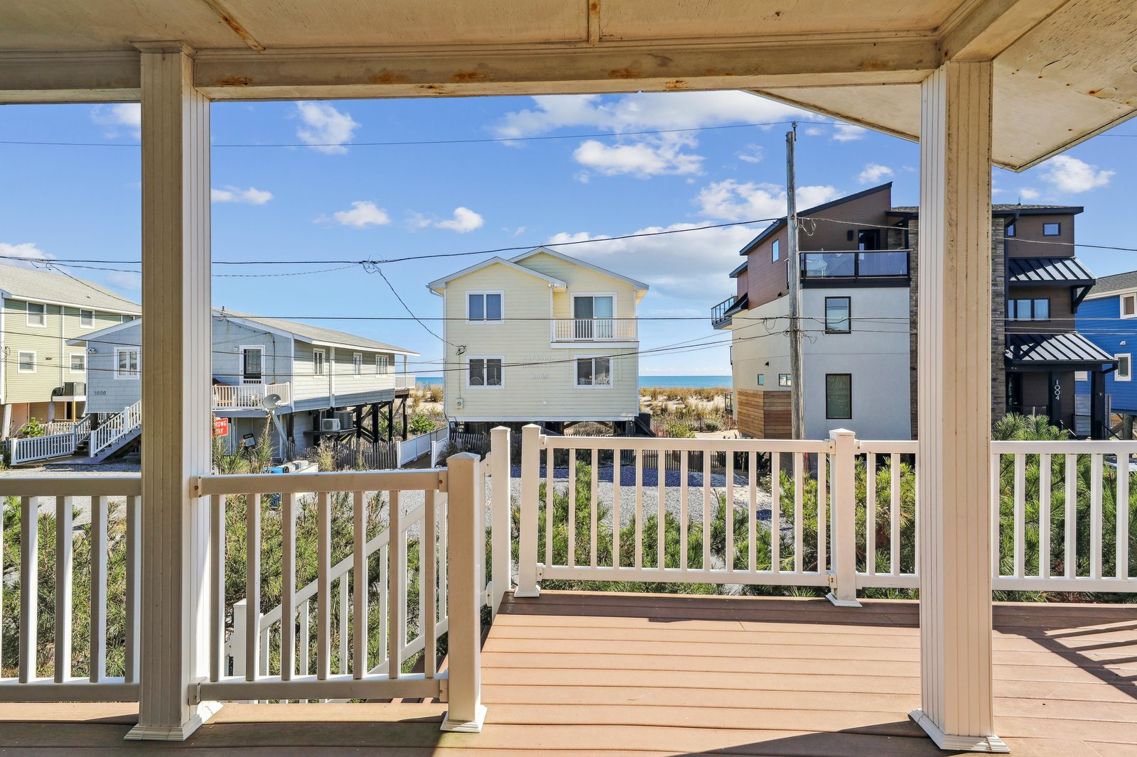 Step onto your private deck, where the ocean breeze meets endless blue skies. Watch the waves and feel the sand calling from just beyond the dunes.