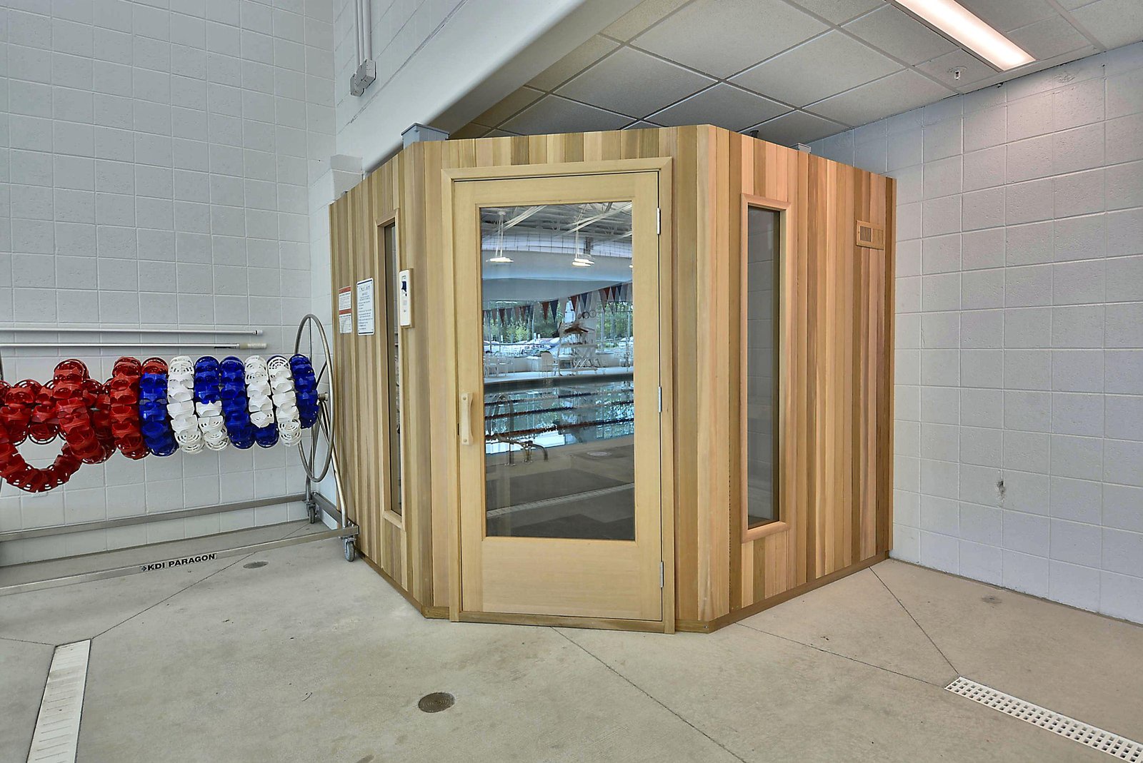 Unwind in your private sauna, a soothing wooden retreat where you can relax and recharge after a day of adventure.